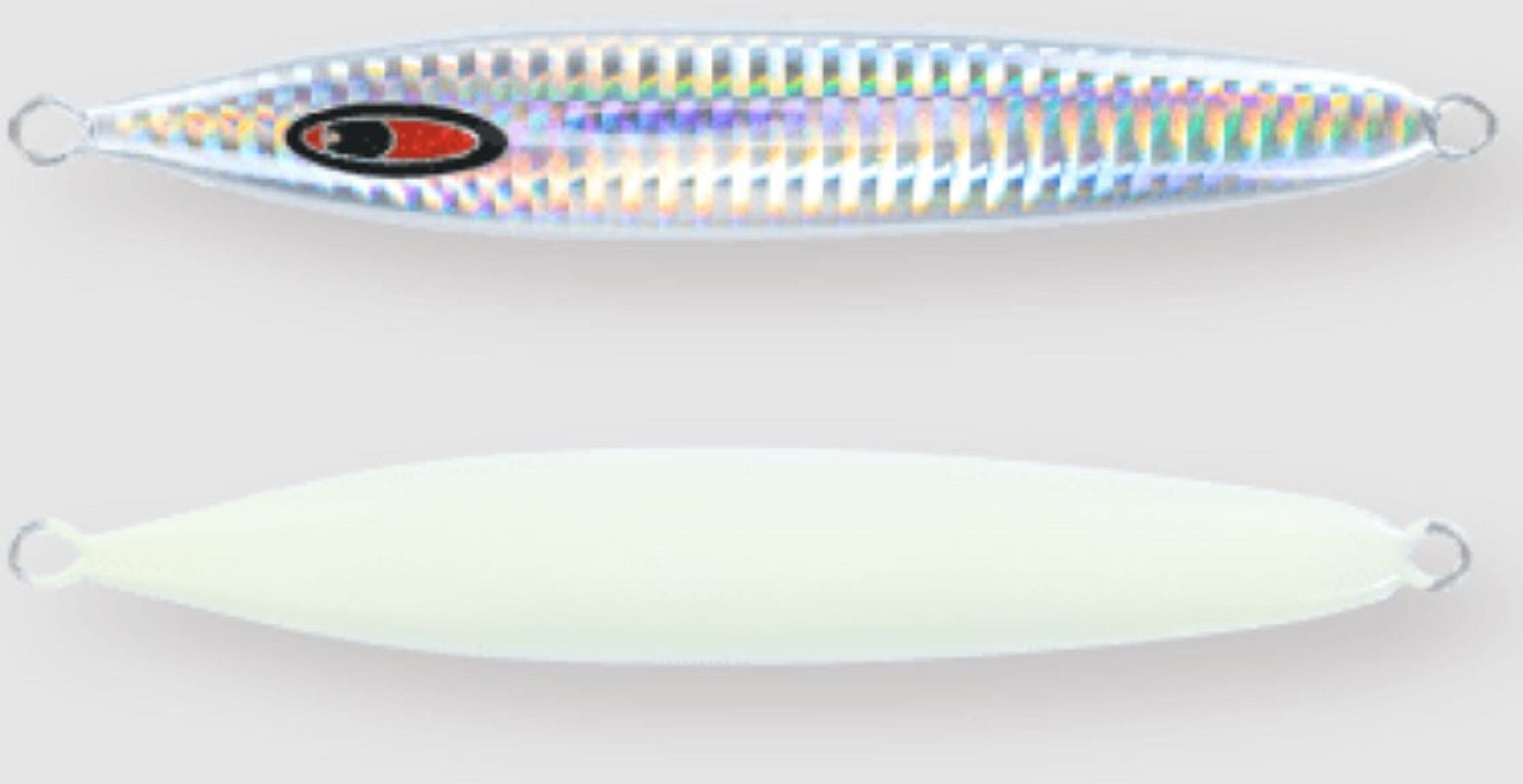 Seafloor Control Metal Jig Abyss 130 grams Silver Glow GR (8698)