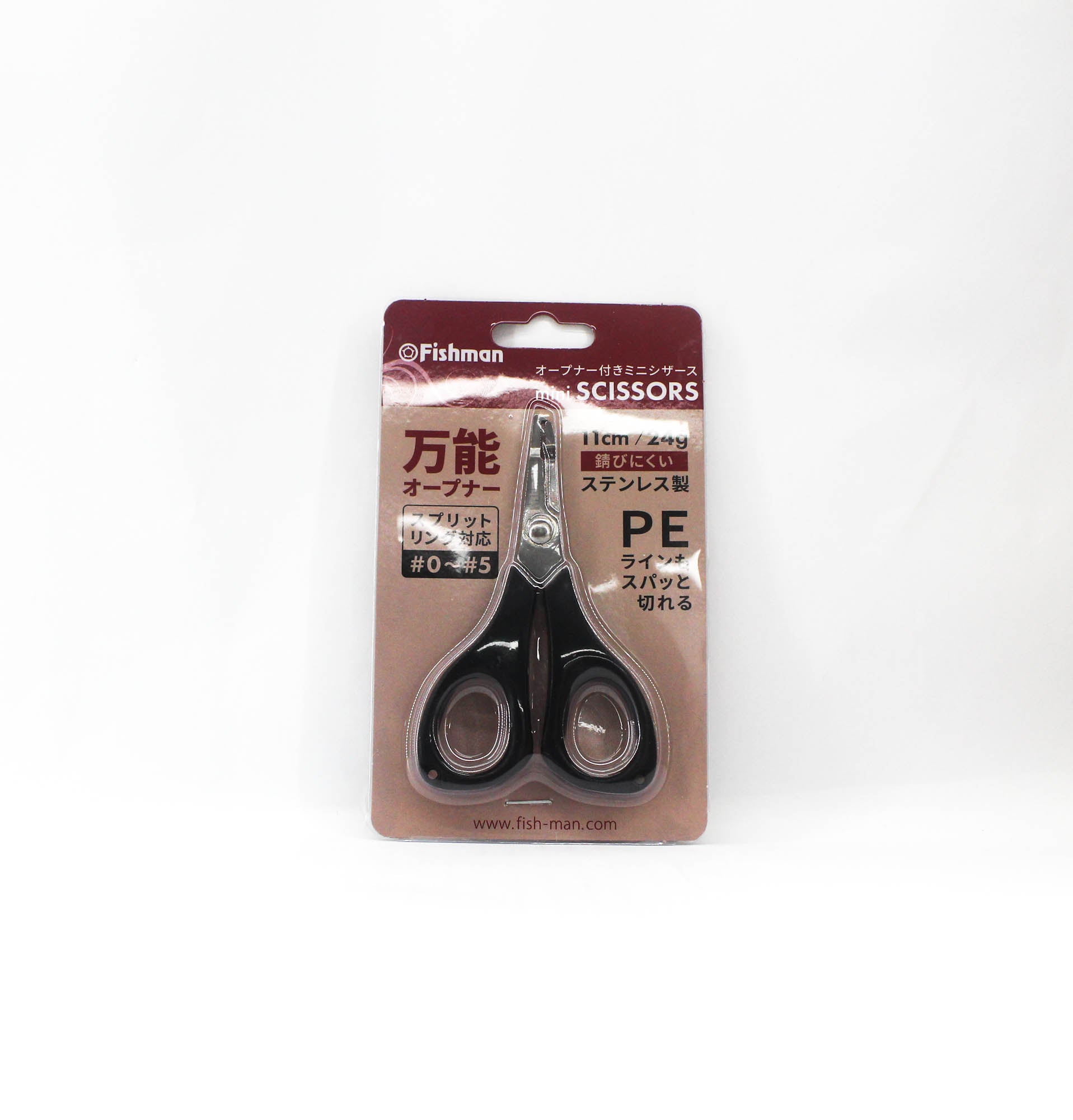 Fishman Scissors PE Mini 110 mm 24 grams Black (9415)
