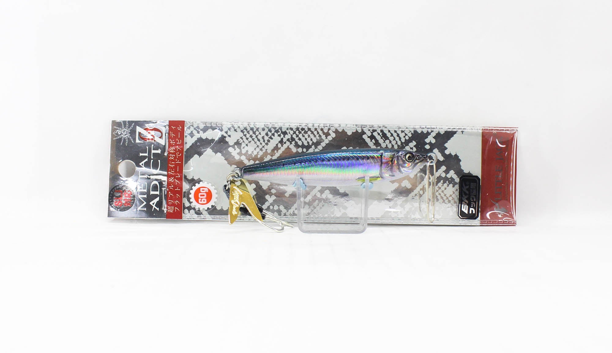Little Jack Metal Jig Metal Adict Zero 82mm 60 grams 01 (1943)