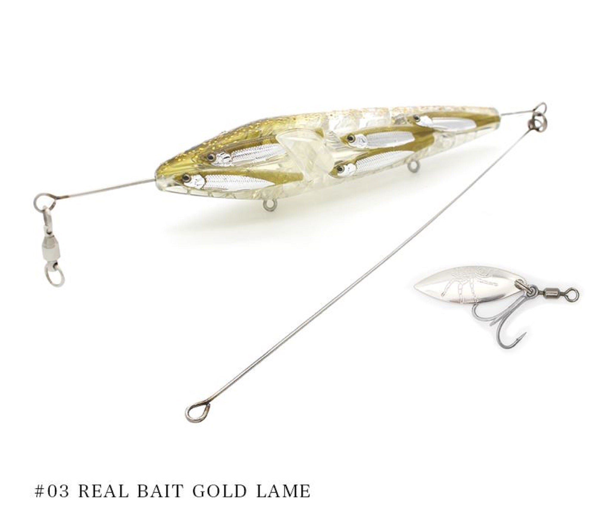 Little Jack Panicking Survivor 124mm 40 grams Floating Lure 03 (5859)