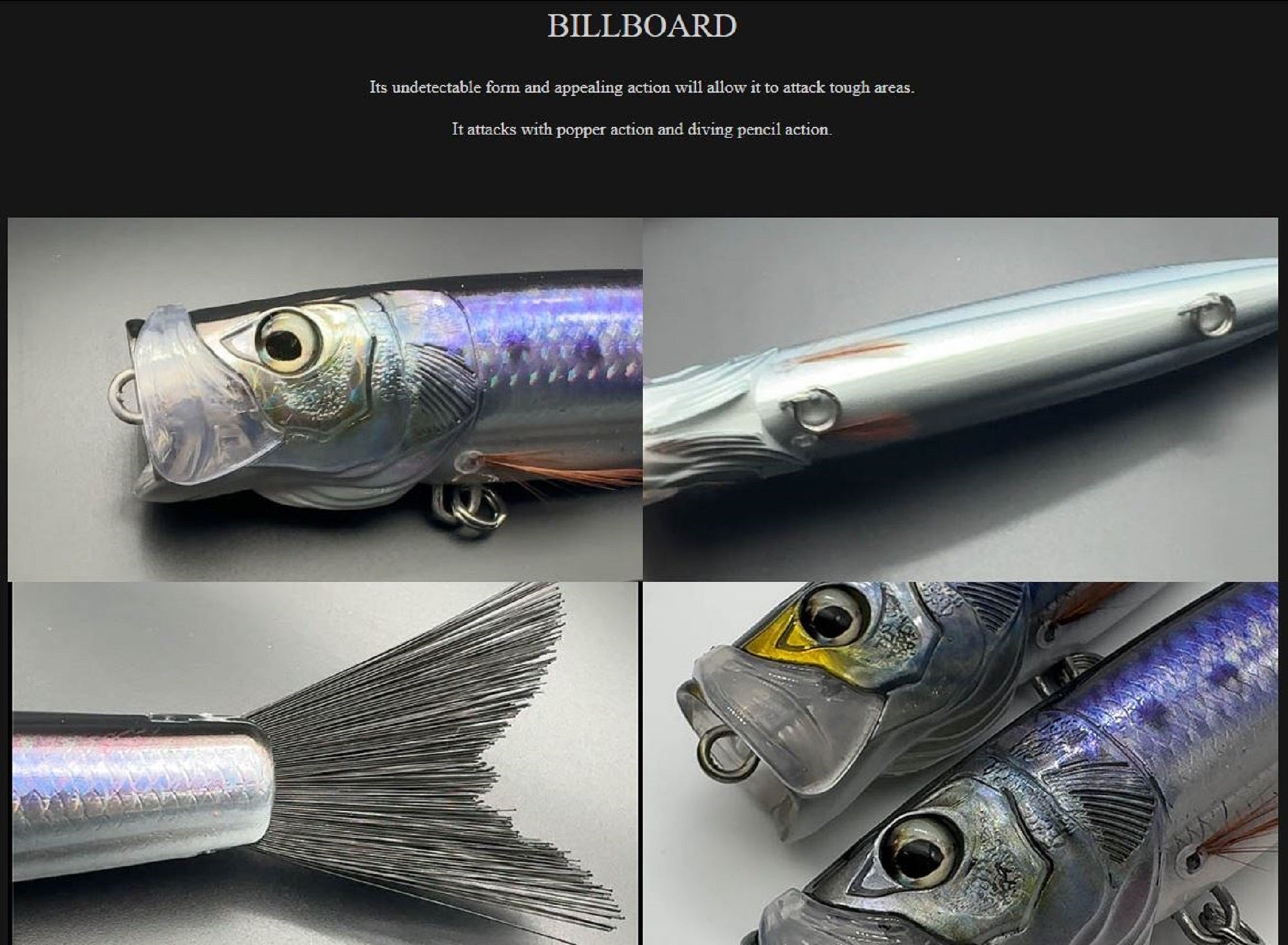 Little Jack Bilhouette 160mm 58 grams Floating Lure 04 (6580)