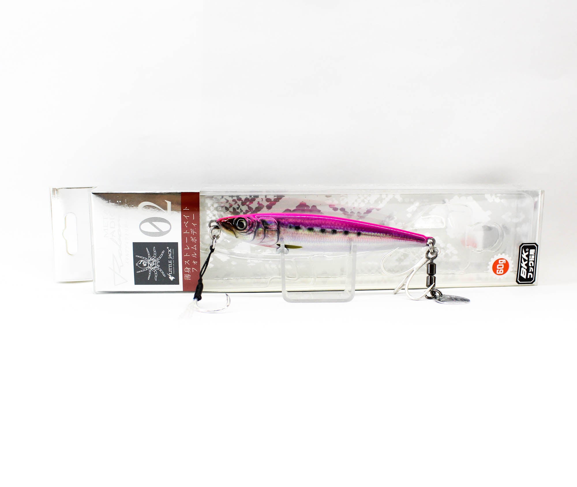 Little Jack Metal Jig Metal Adict Reborn 02 90mm 60 grams 02 (7006)