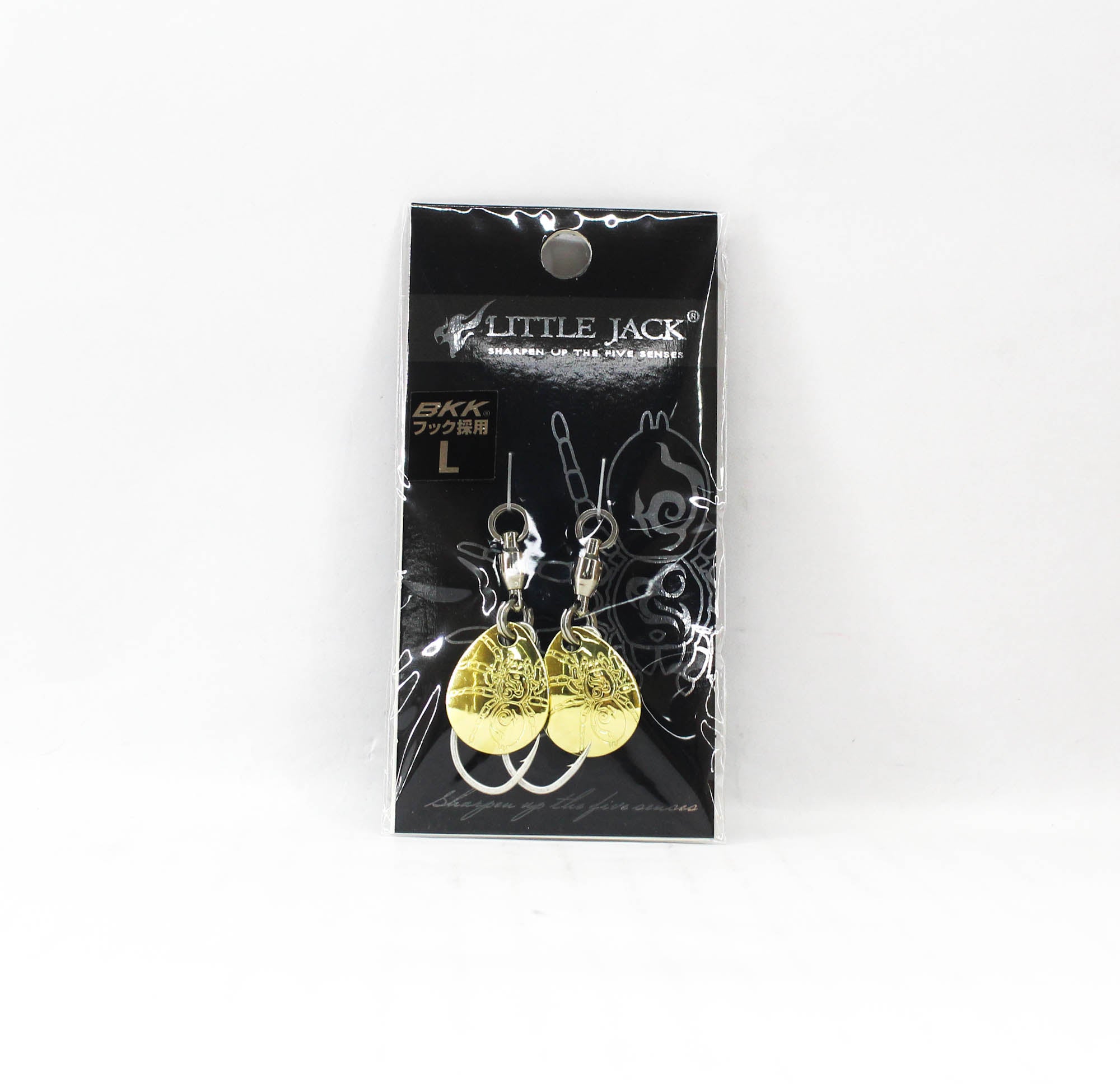Little Jack Metal Jig JS Blade Spare Parts Size L Gold (7839)