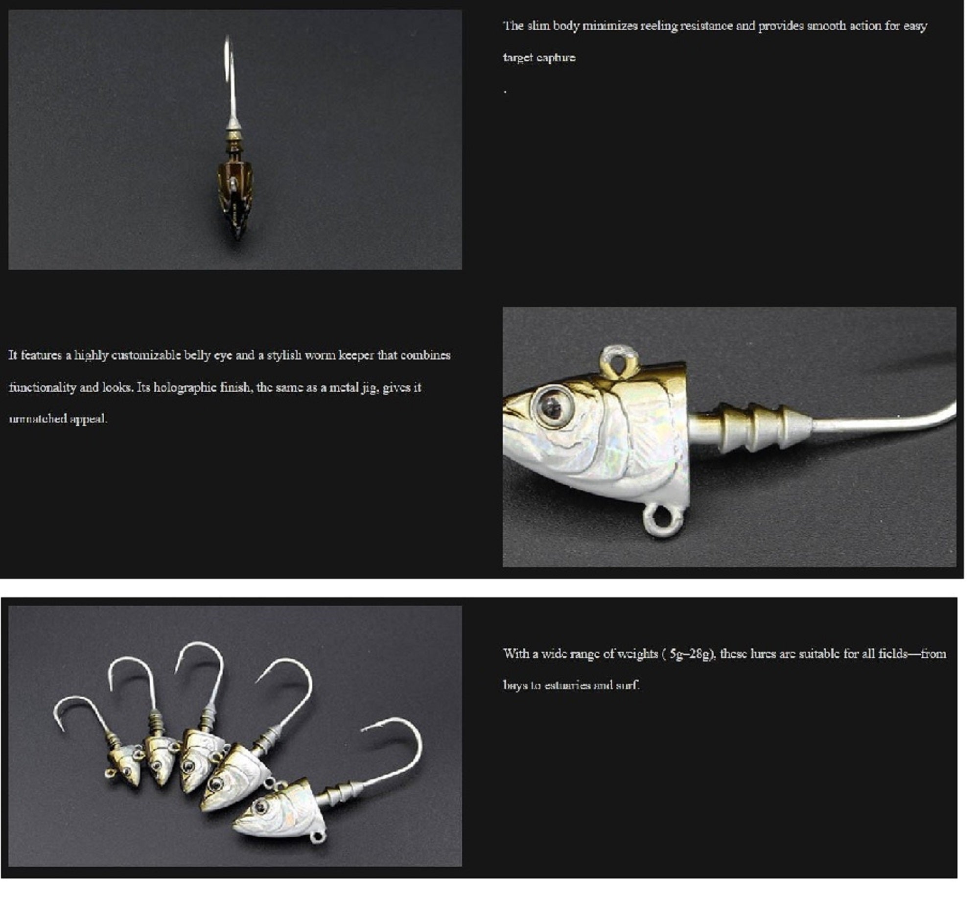 Little Jack Genuine Shape Jig Head 5 grams 06 (8232)