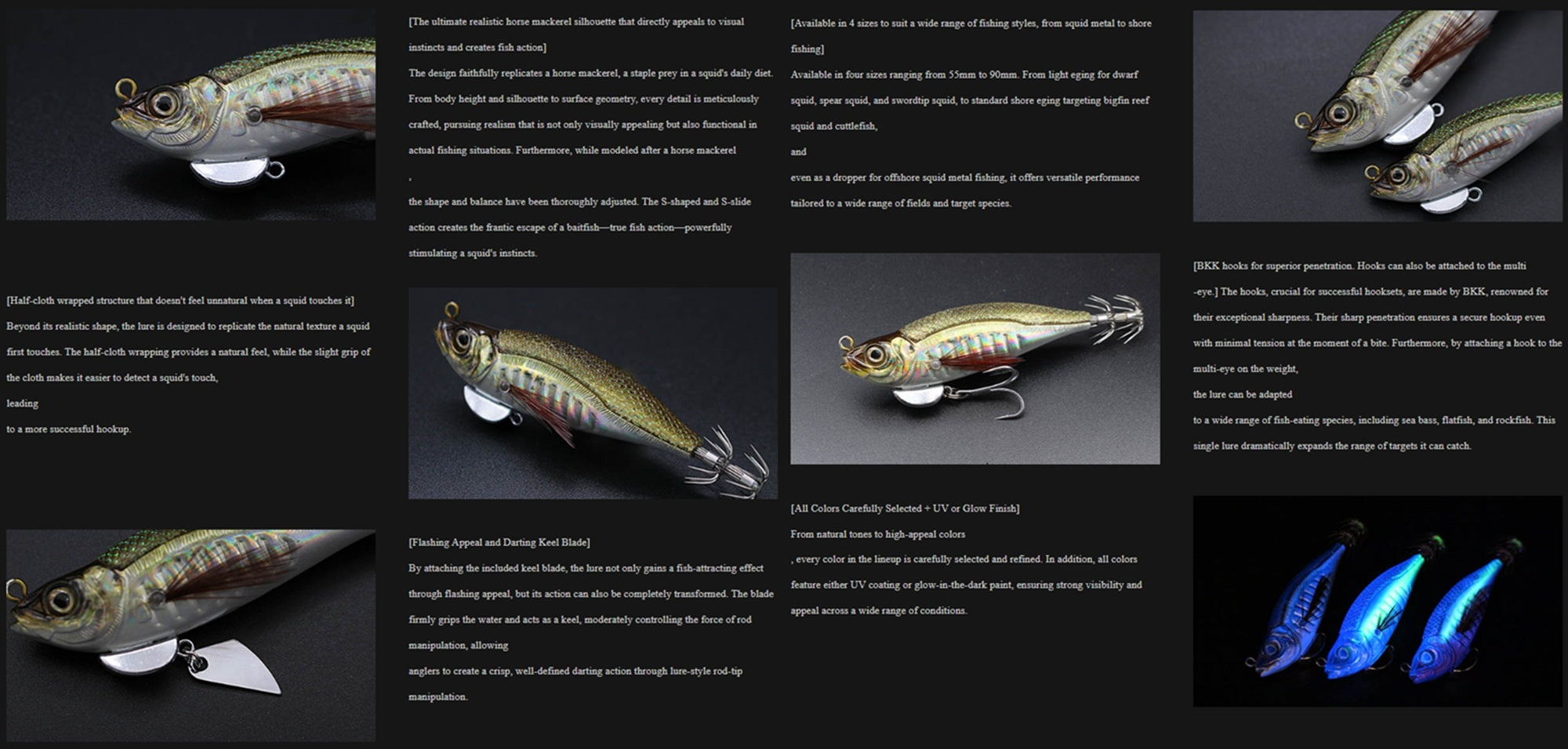 Little Jack Huggos 55mm 6 grams Eging Squid Jig 03 (8690)