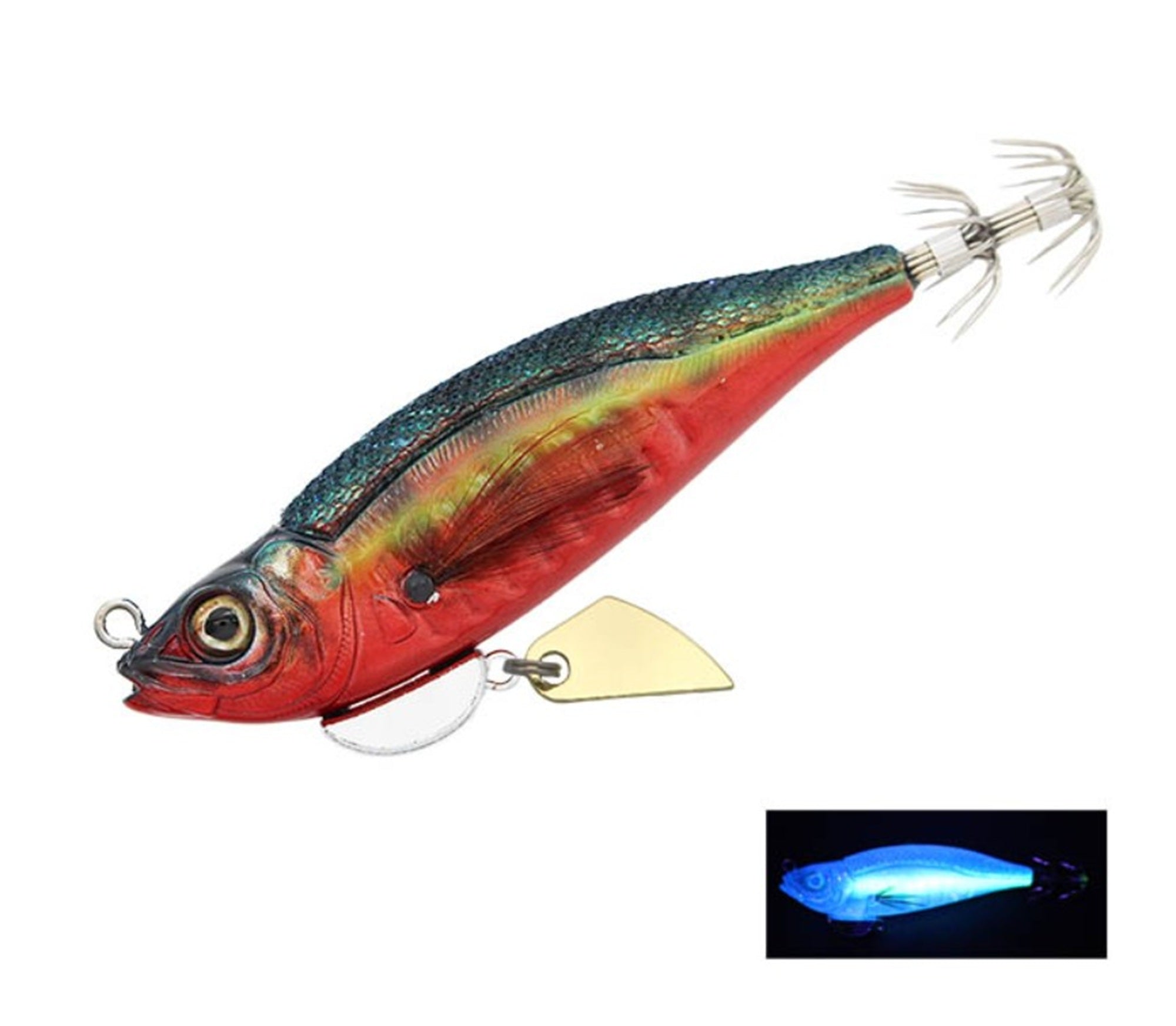 Little Jack Huggos 55mm 6 grams Eging Squid Jig 05 (8713)