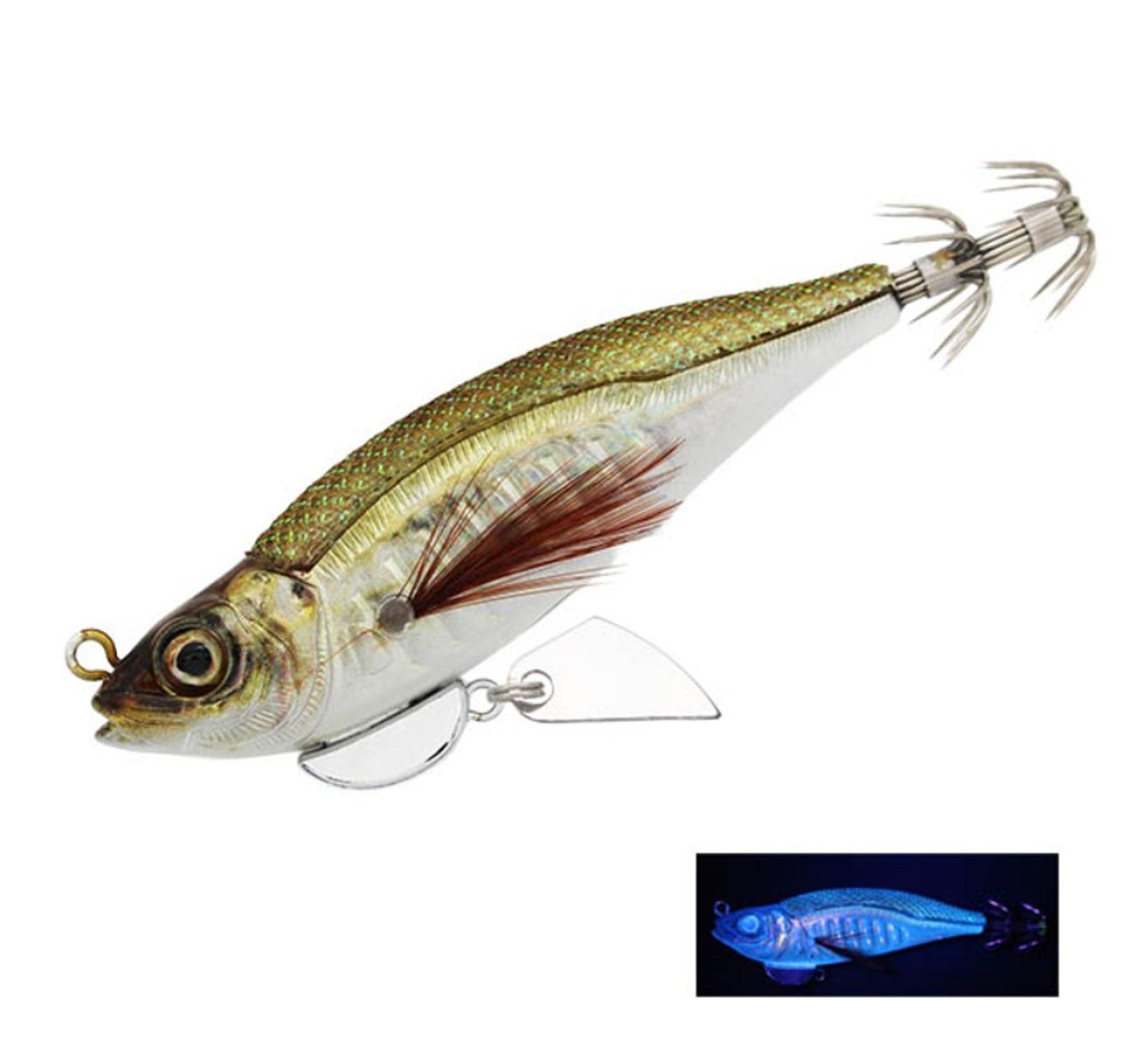 Little Jack Huggos 65mm 9 grams Eging Squid Jig 01 (8768)