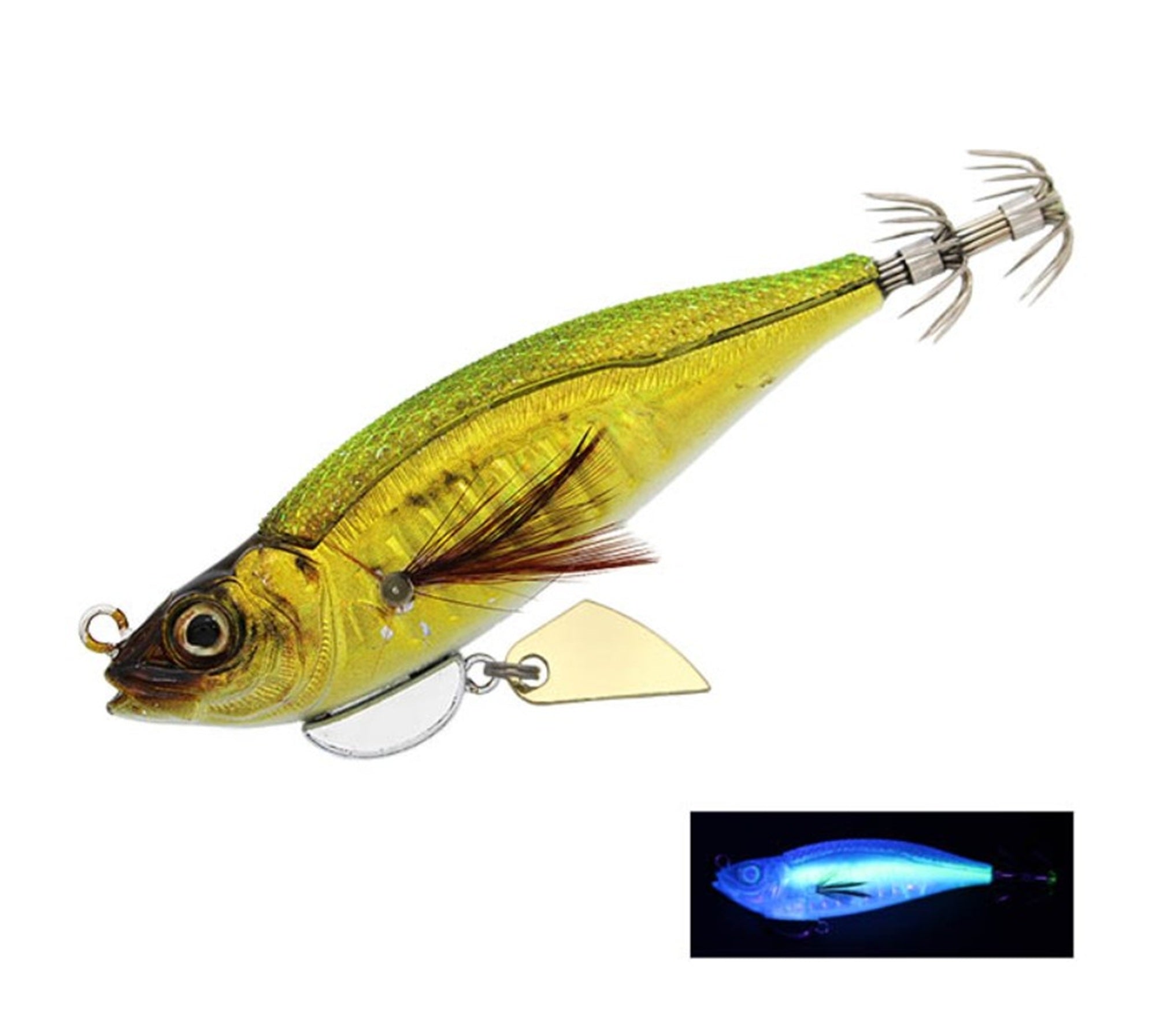 Little Jack Huggos 75mm 14 grams Eging Squid Jig 03 (8874)