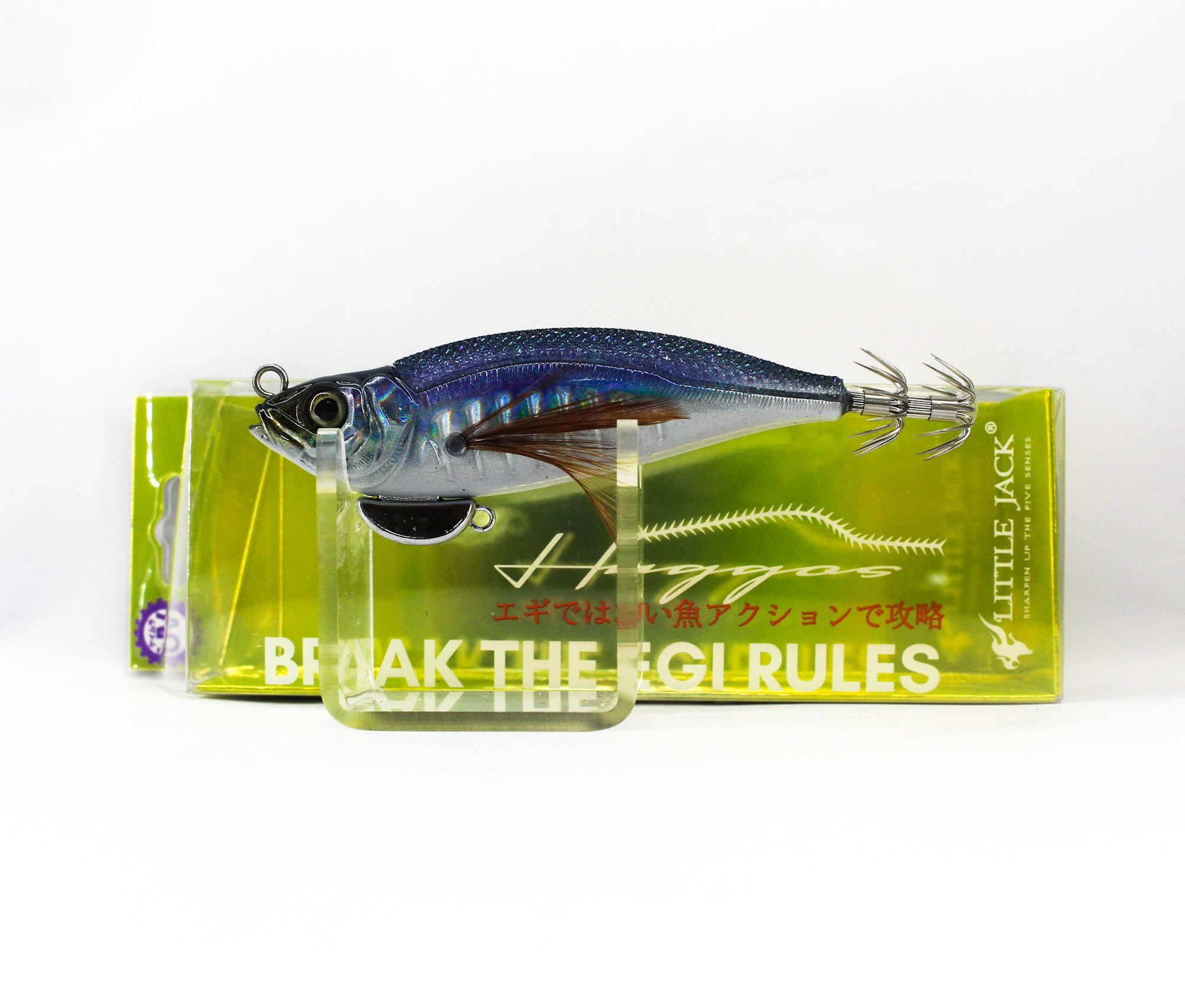 Little Jack Huggos 90mm 22 grams Eging Squid Jig 02 (8959)