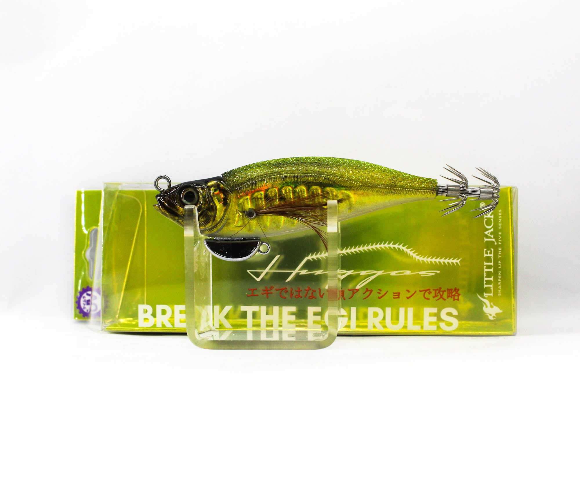 Little Jack Huggos 90mm 22 grams Eging Squid Jig 03 (8966)