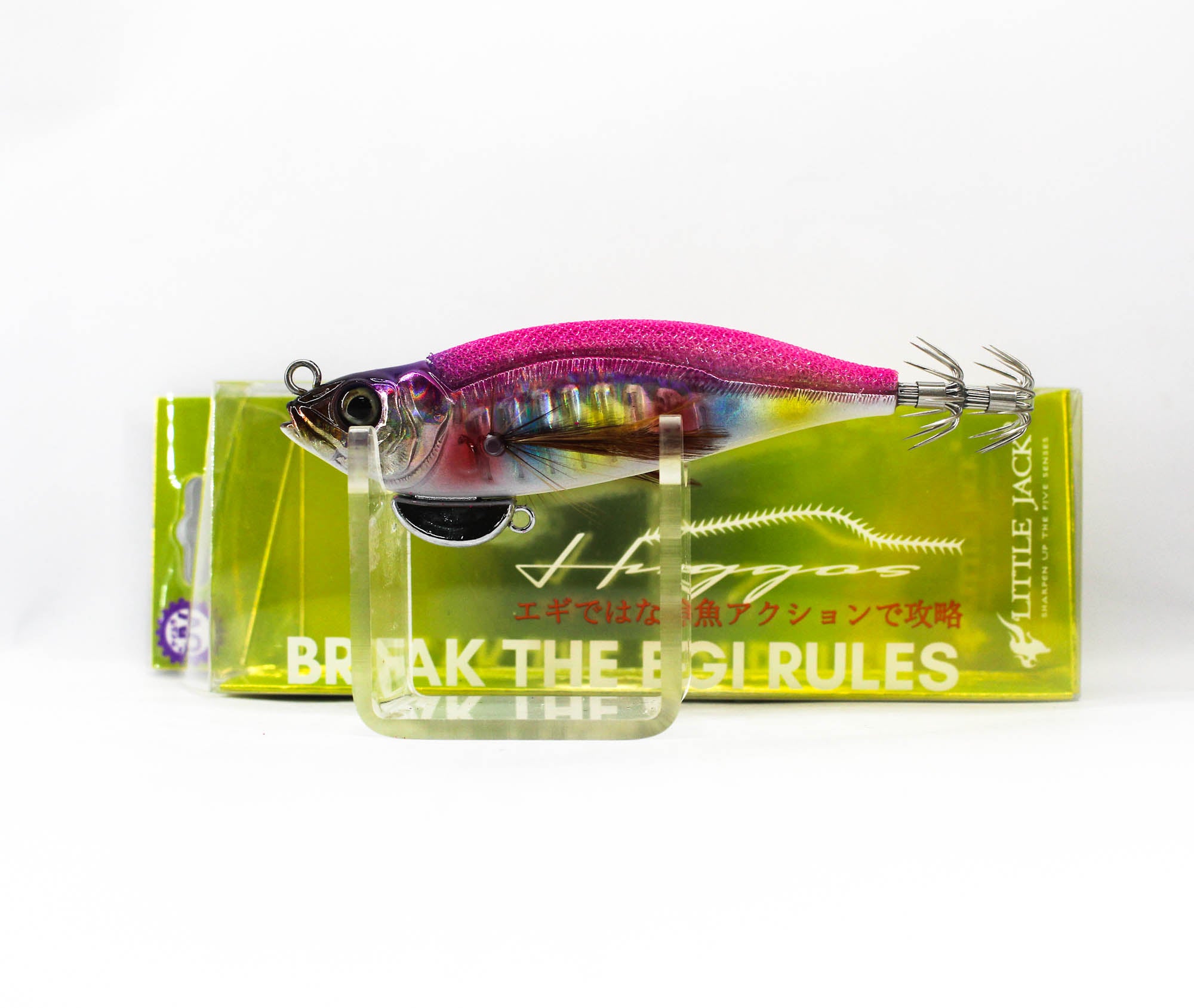 Little Jack Huggos 90mm 22 grams Eging Squid Jig 04 (8973)