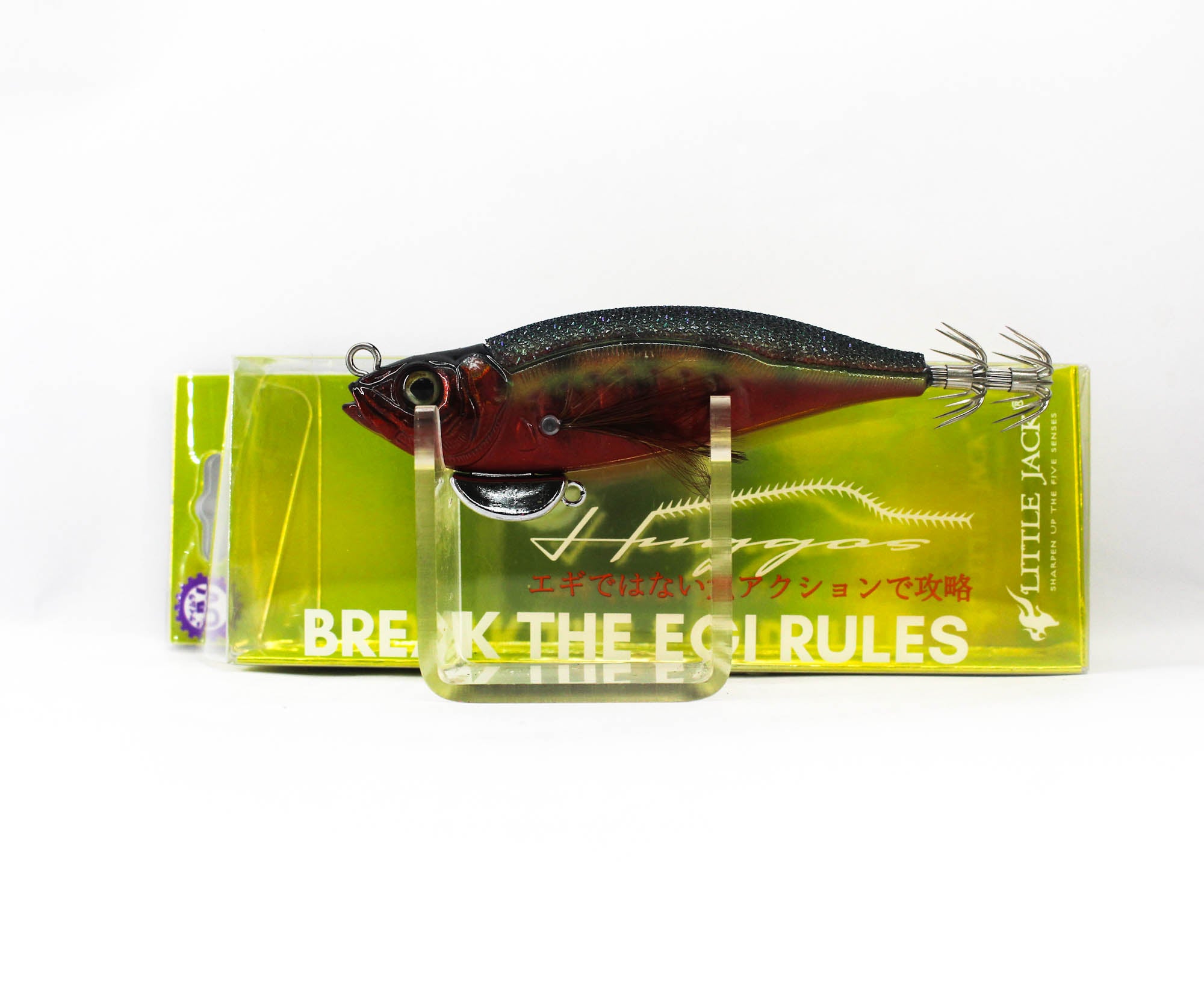 Little Jack Huggos 90mm 22 grams Eging Squid Jig 05 (8980)