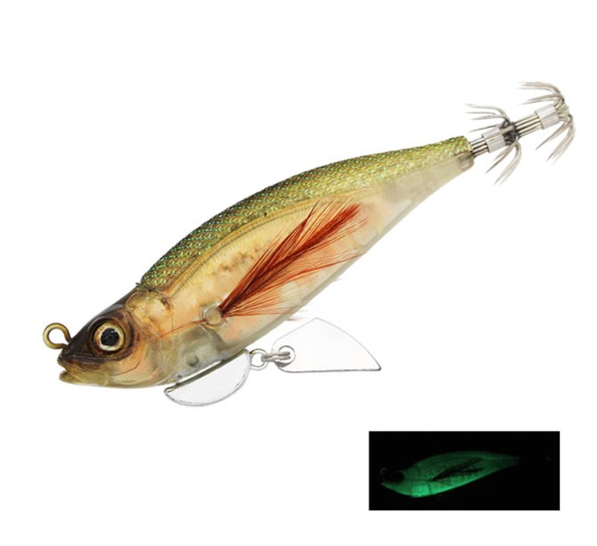 Little Jack Huggos 90mm 22 grams Eging Squid Jig 07 (9000)
