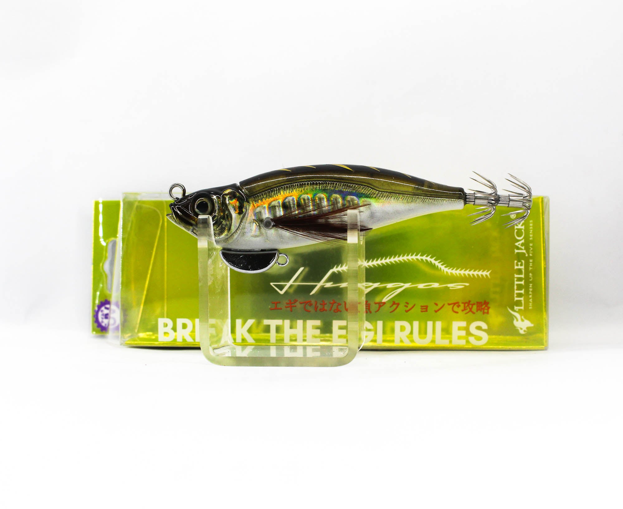 Little Jack Huggos 90mm 22 grams Eging Squid Jig 09 (9024)