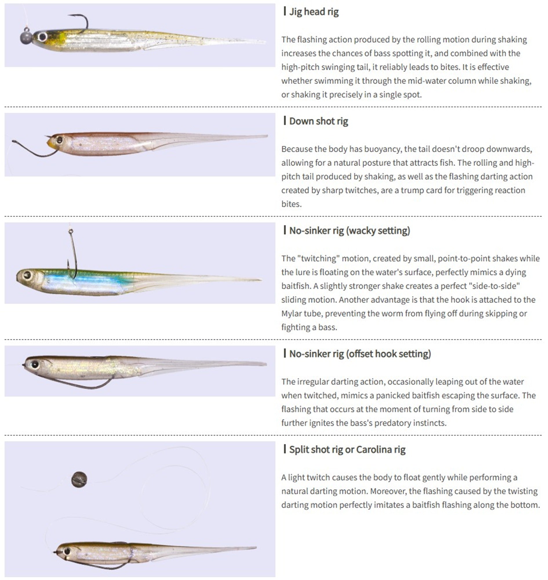 OSP Soft Lure Mylar Minnow 2.5 Inches MW-030 (3207)