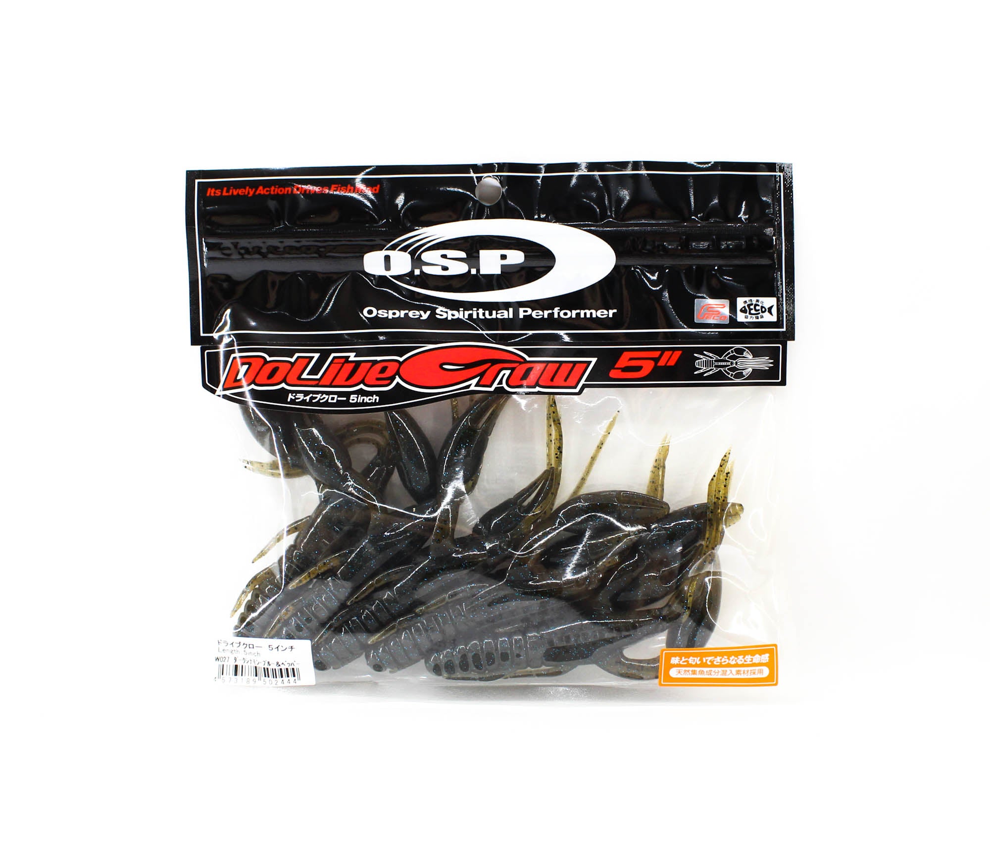 OSP Soft Lure Dolive Craw 5 Inches W-027 (2444)