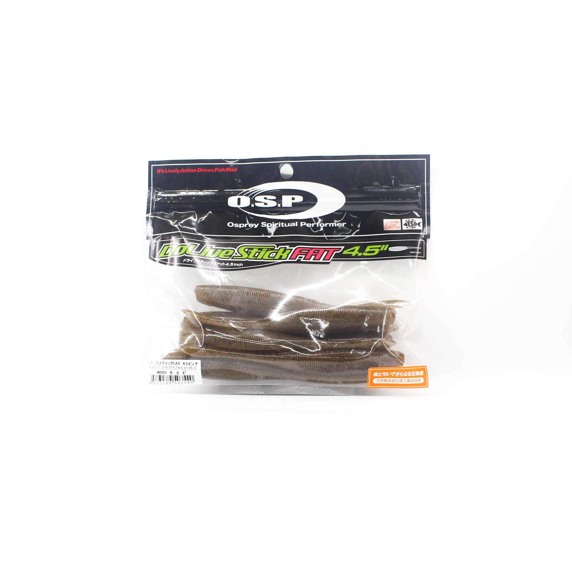 OSP Soft Lure Dolive Stick Fat 4.5 Inches W-009 (3540)