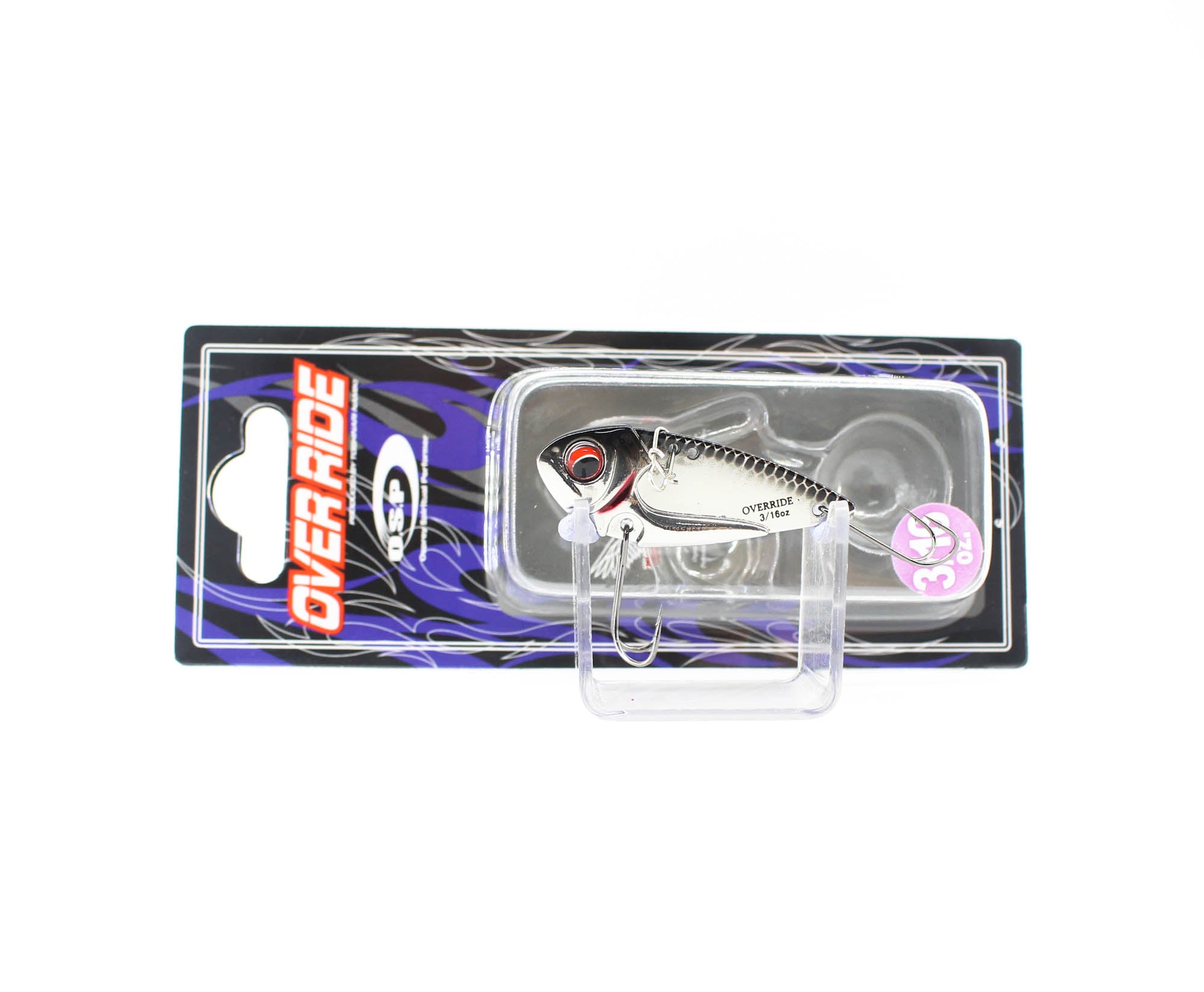OSP Over Ride Metal Vibration 3/16 oz 38 mm Sinking Lure OR-07 (4417)