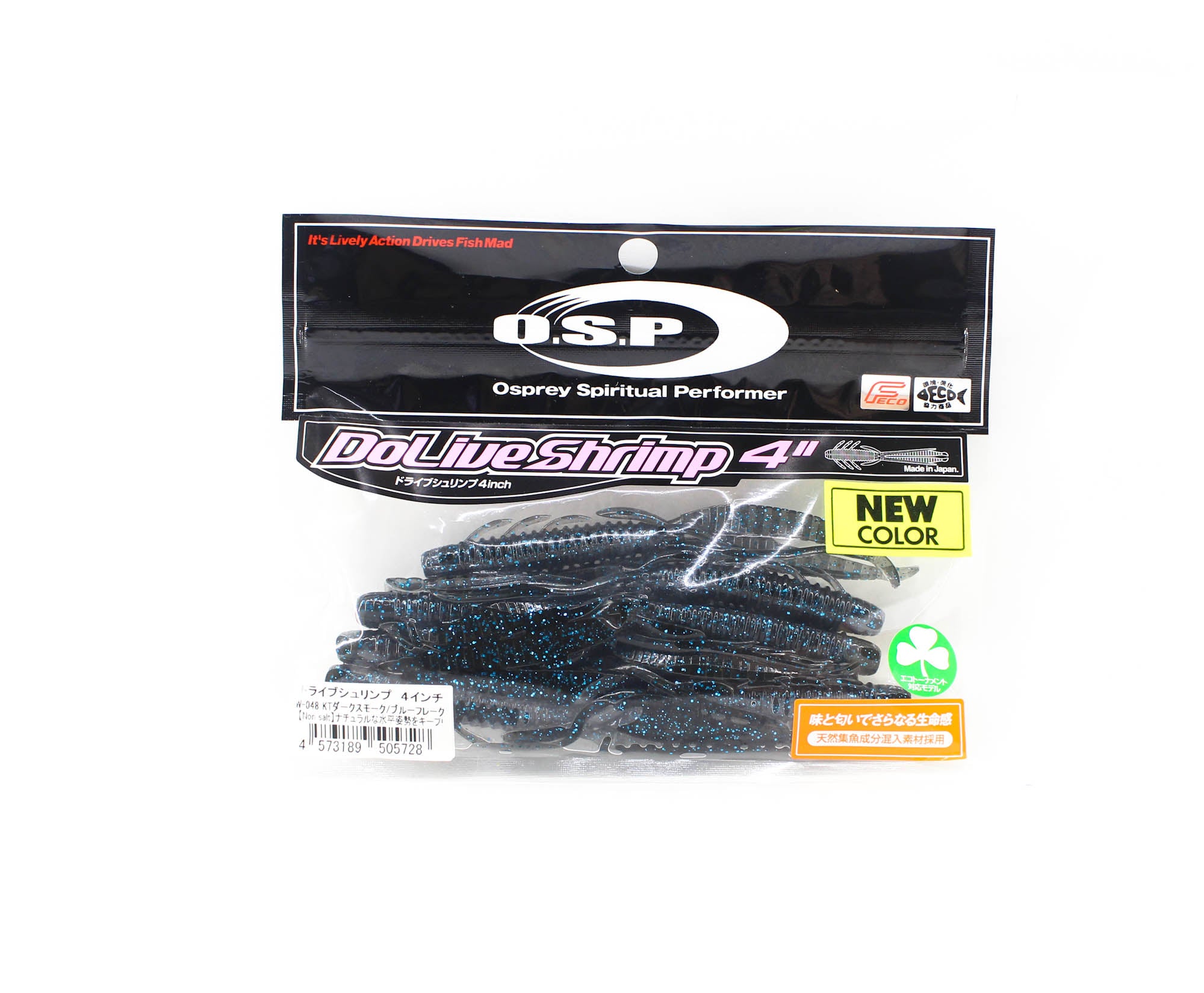OSP Soft Lure Dolive Shrimp 4 Inches W-048 (5728)