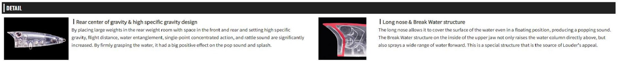 OSP Louder 60 Popper Floating Lure T16 (6381)