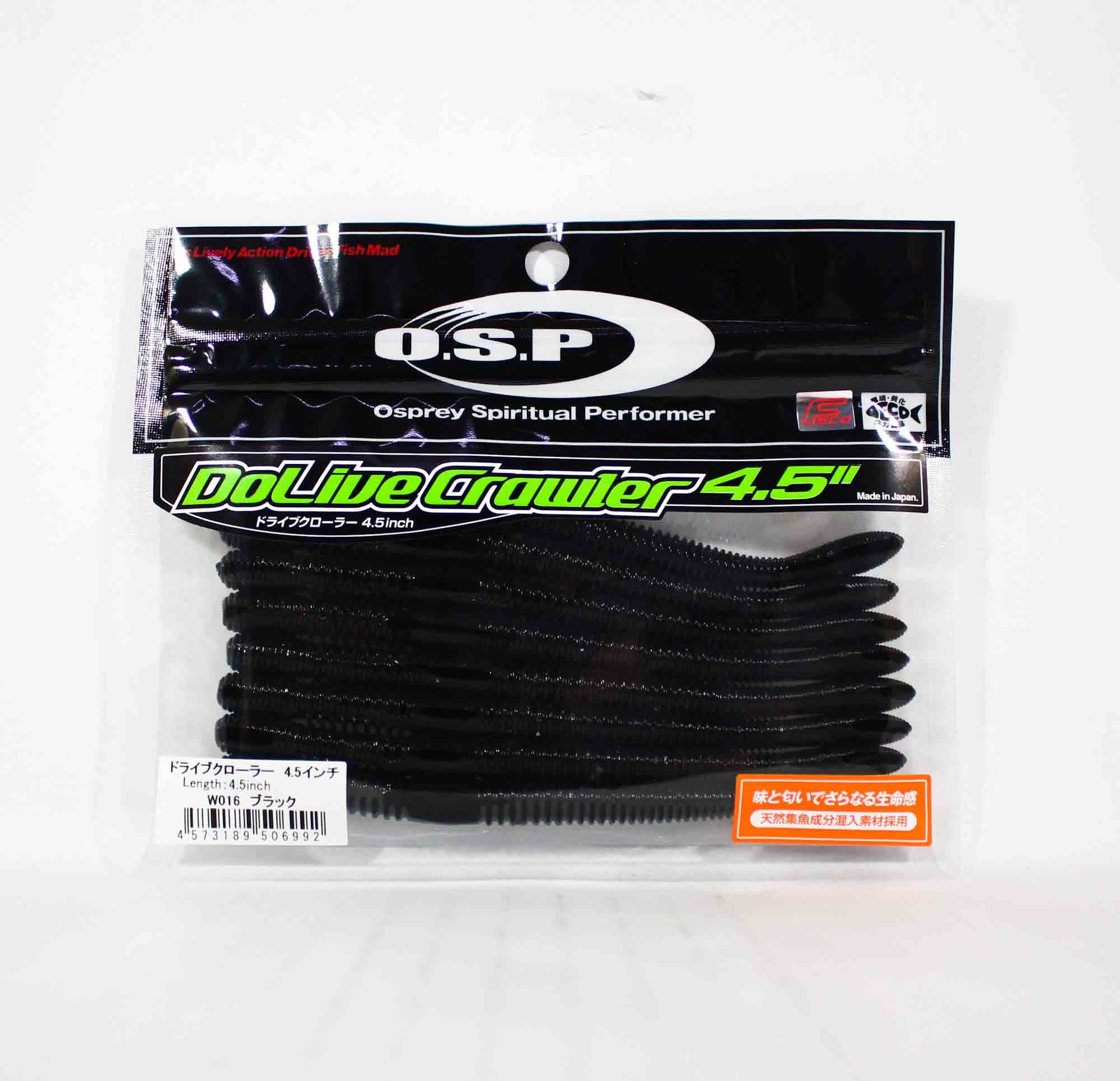 OSP Soft Lure Dolive Crawler 4.5 Inches W-016 (6992)