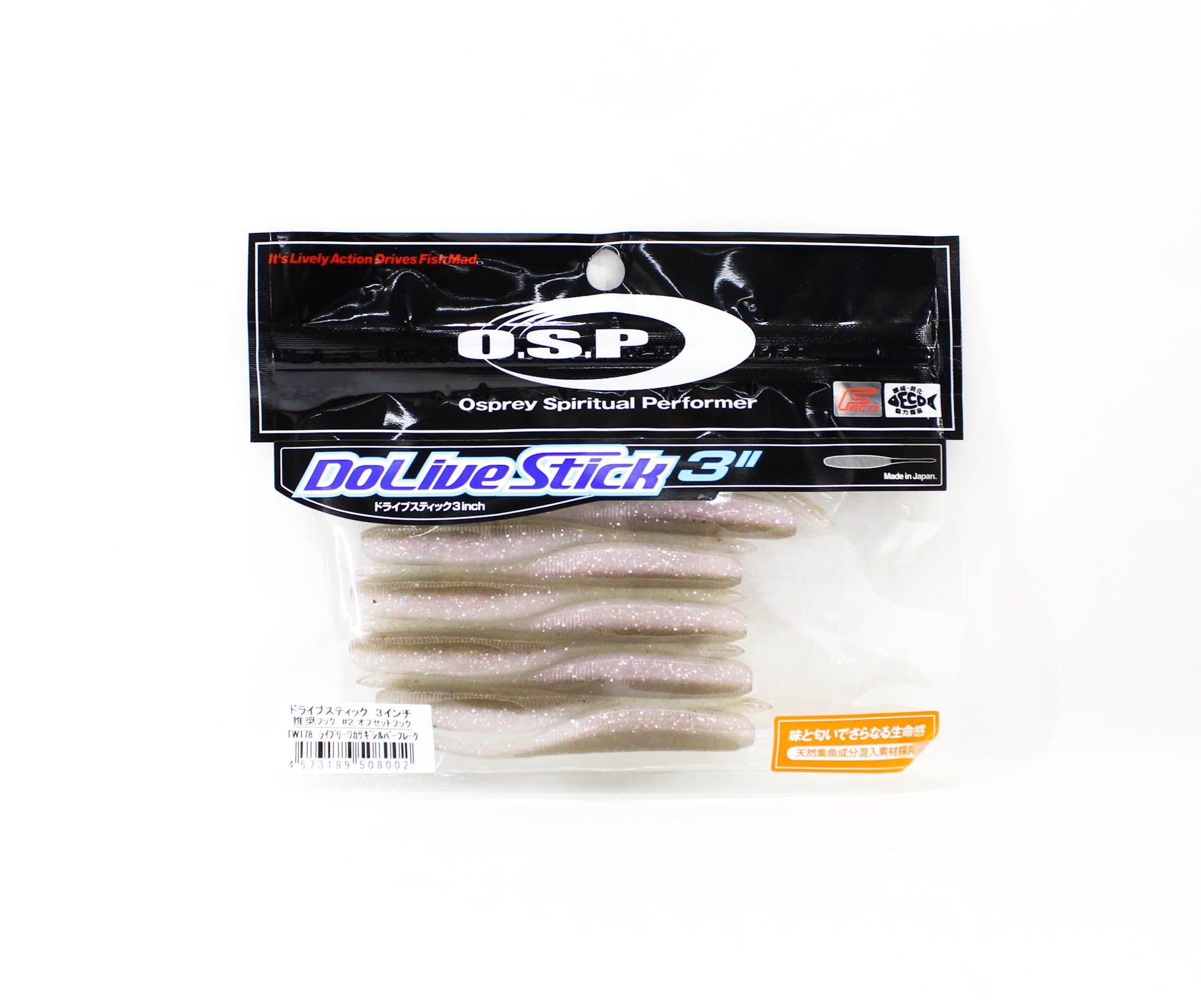 OSP Soft Lure Dolive Stick 3 Inches TW-178 (8002)