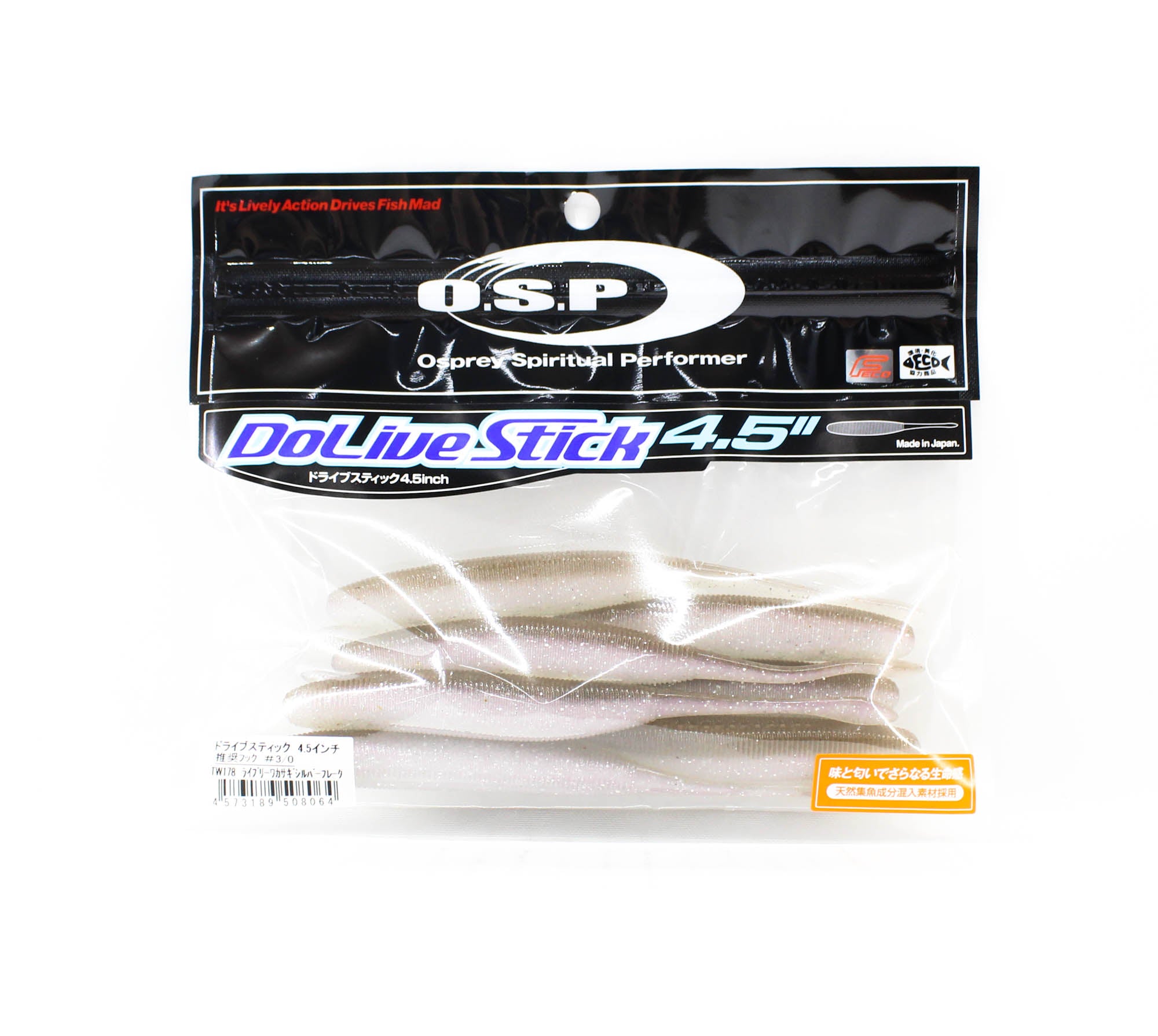 OSP Soft Lure Dolive Stick 4.5 Inches TW178 (8064)