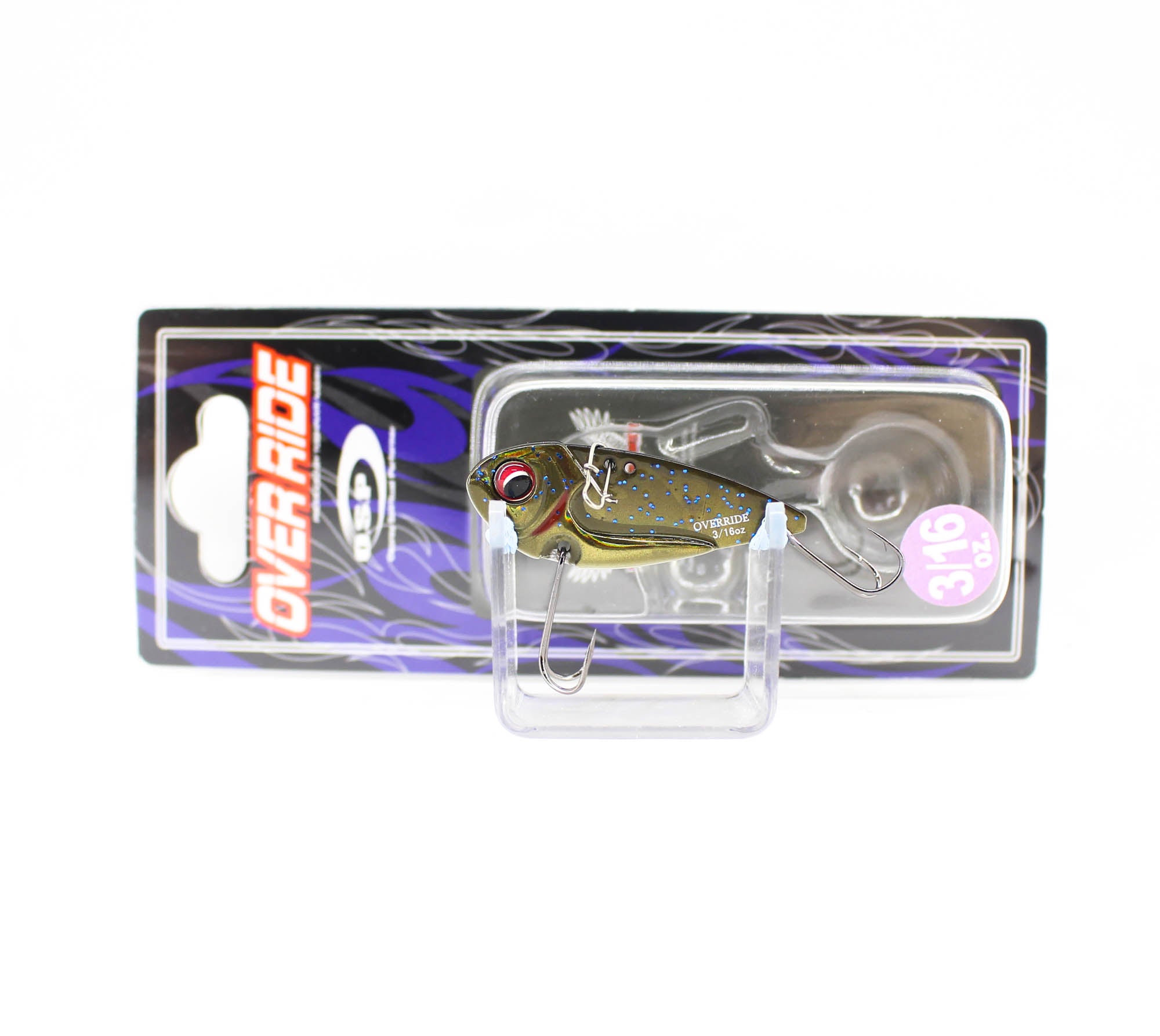 OSP Over Ride Metal Vibration 3/16 oz 38 mm Sinking Lure OR-21 (8767)