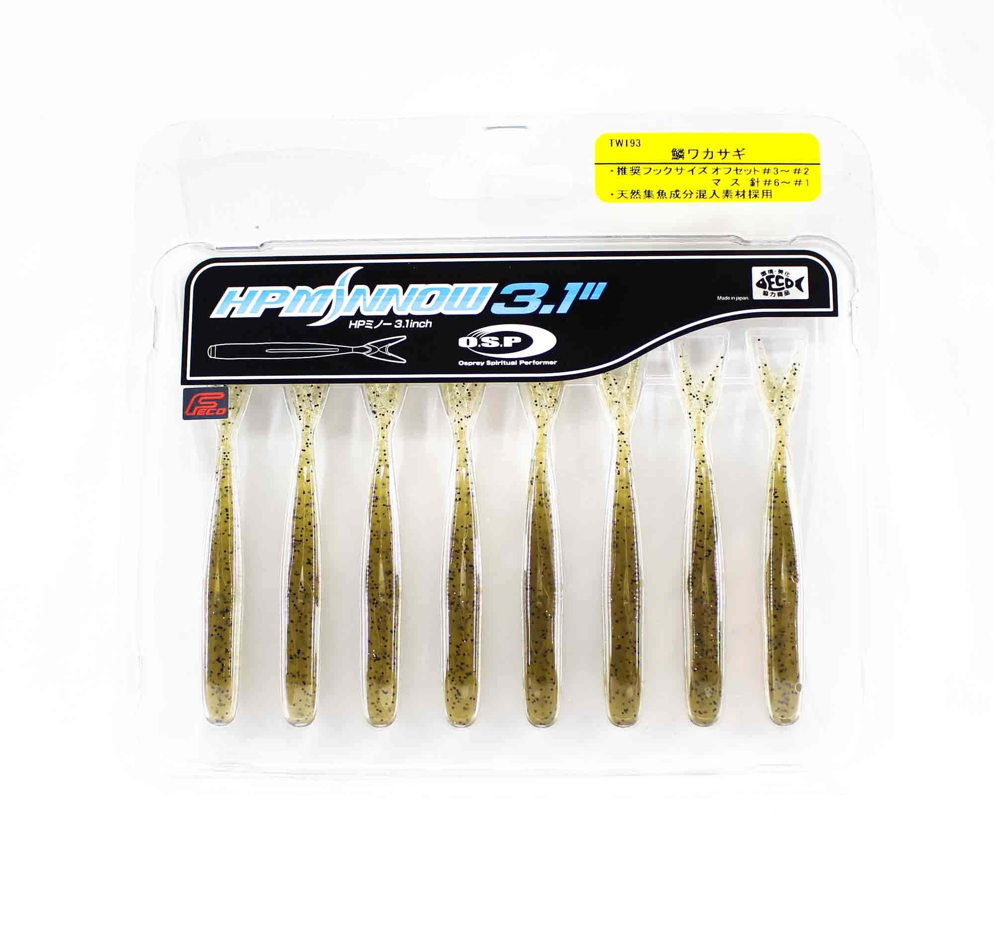 Sale OSP Soft Lure HP Minnow 3.1 Inches TW-193 (2481)