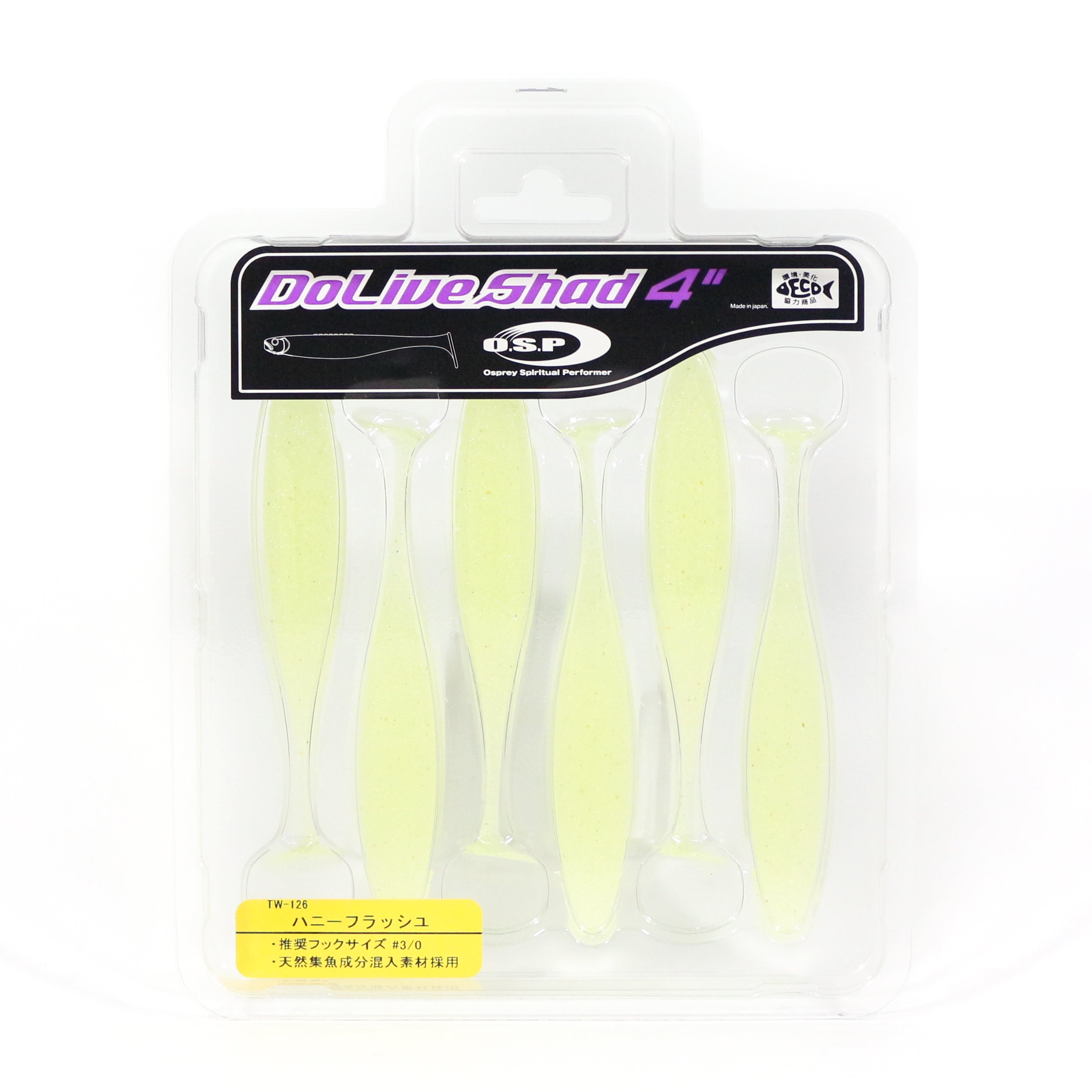 OSP Soft Lure Dolive Shad 4 Inches TW-126 (2955)