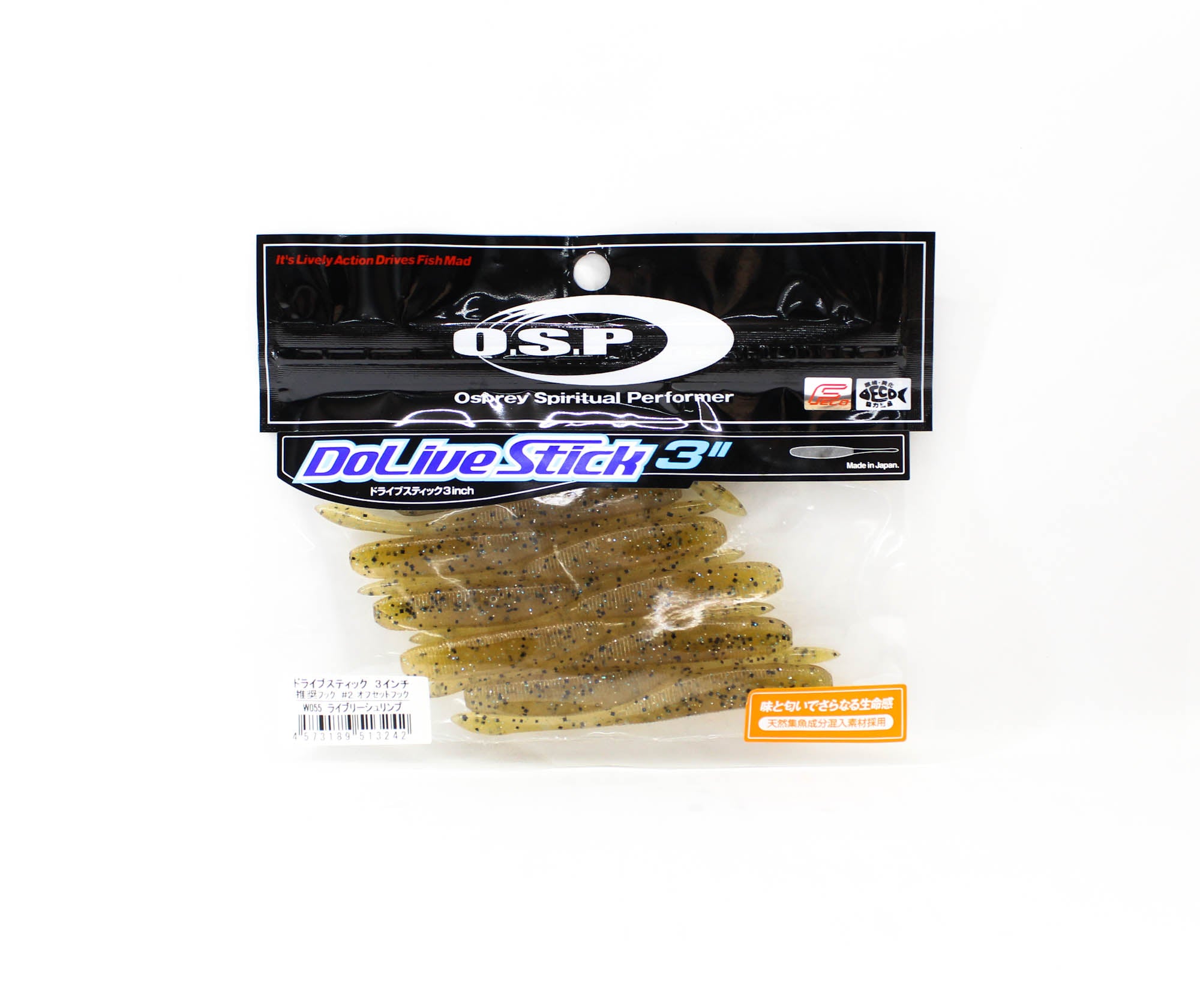 OSP Soft Lure Dolive Stick 3 Inches W-055 (3242)