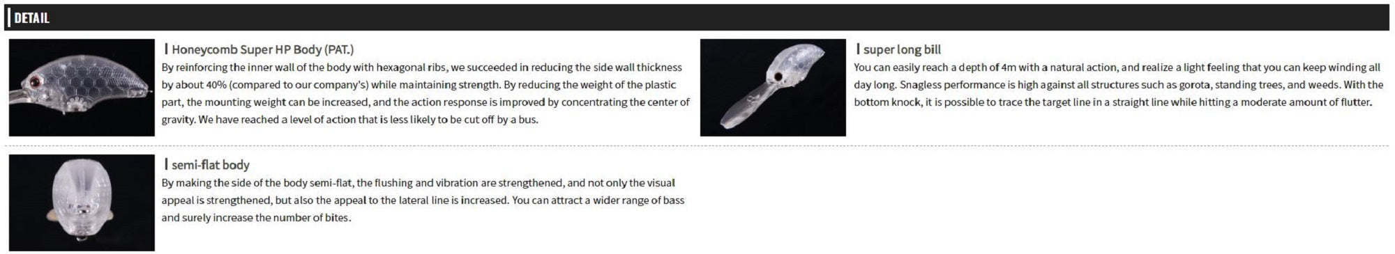 OSP Blitz EX DR 53 mm 12 grams Floating Lure H-09 (4706)