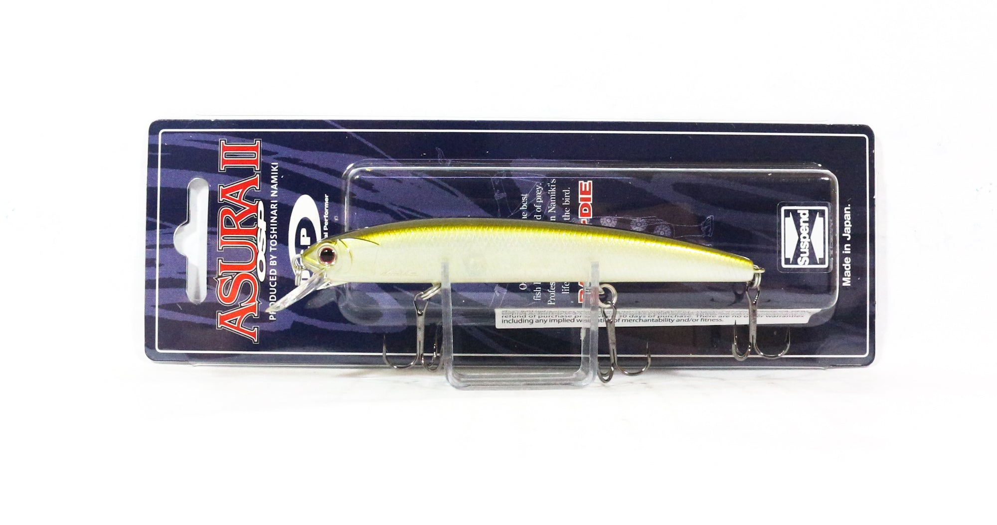 OSP Asura II 92.5 mm 8.4 grams Suspend Lure G-01 (5147)