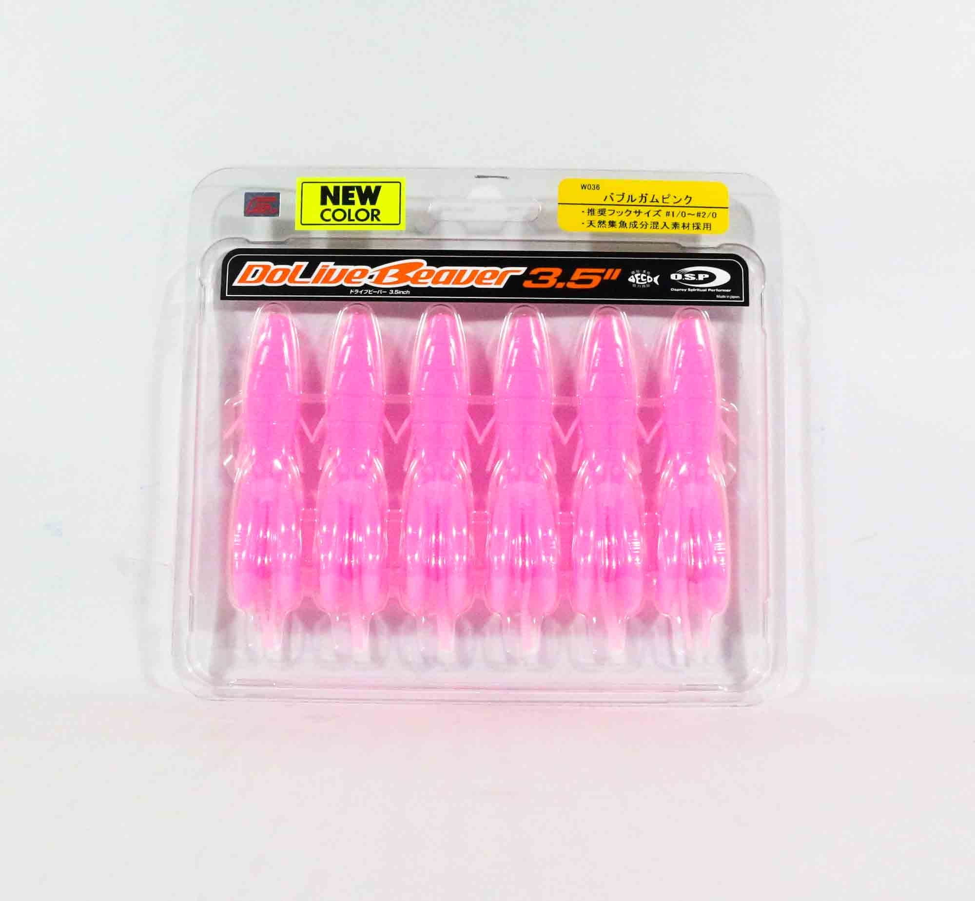 OSP Soft Lure Dolive Beaver 3.5 Inches W-036 (9329)