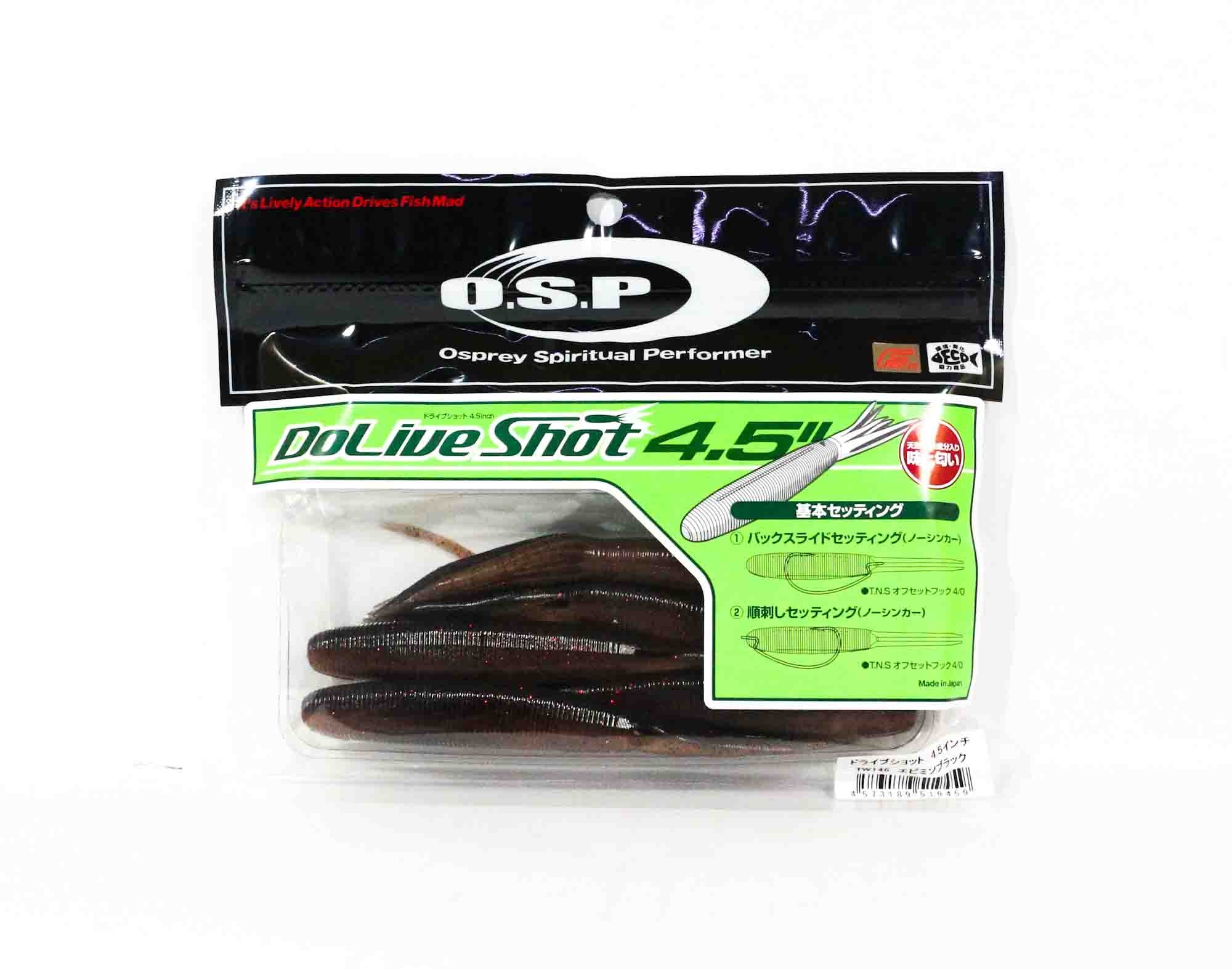 OSP Soft Lure Dolive Shot 4.5 Inches TW-146 (9459)
