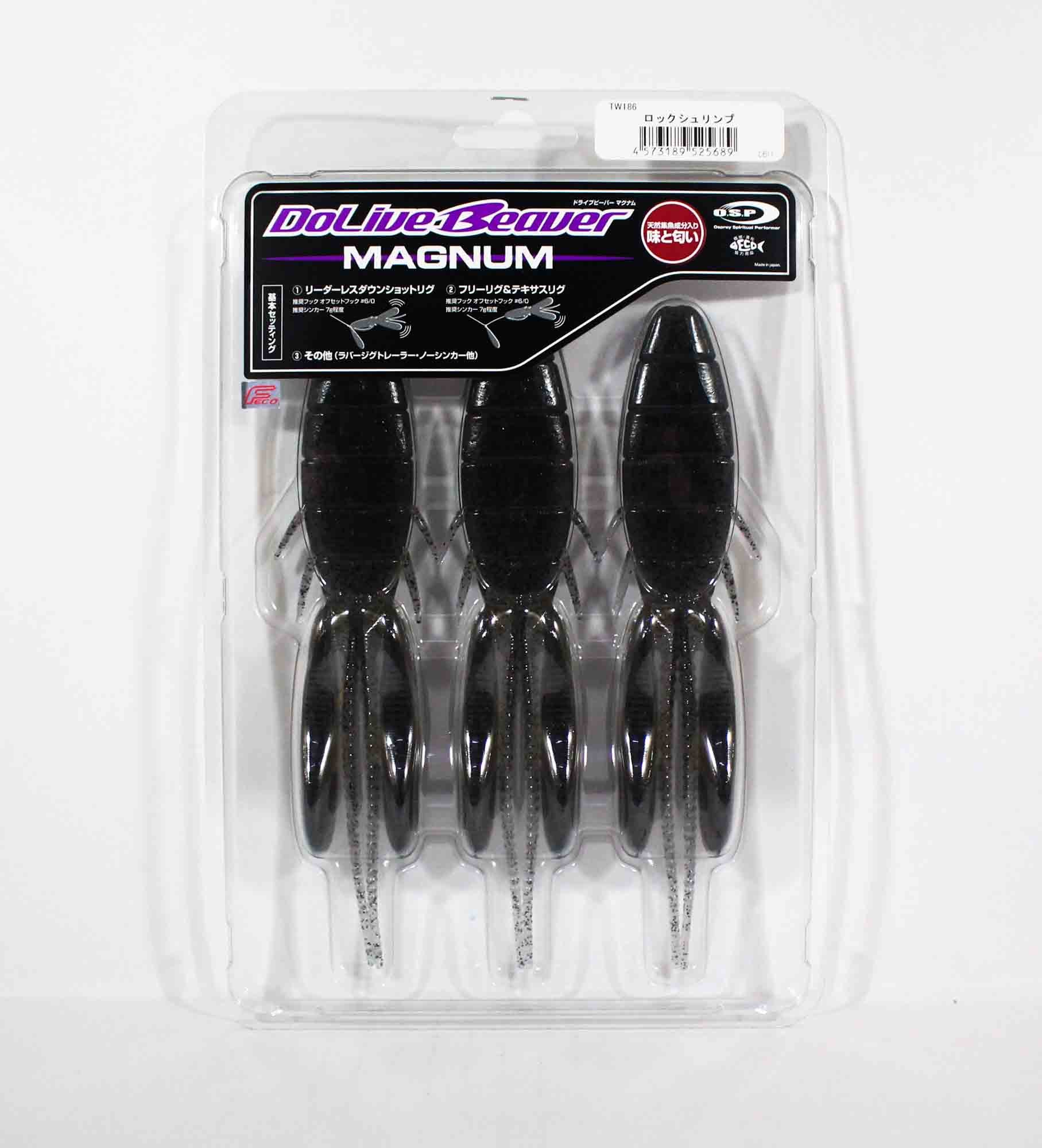 OSP Soft Lure Dolive Beaver Magnum 7 Inches TW-186 (5689)