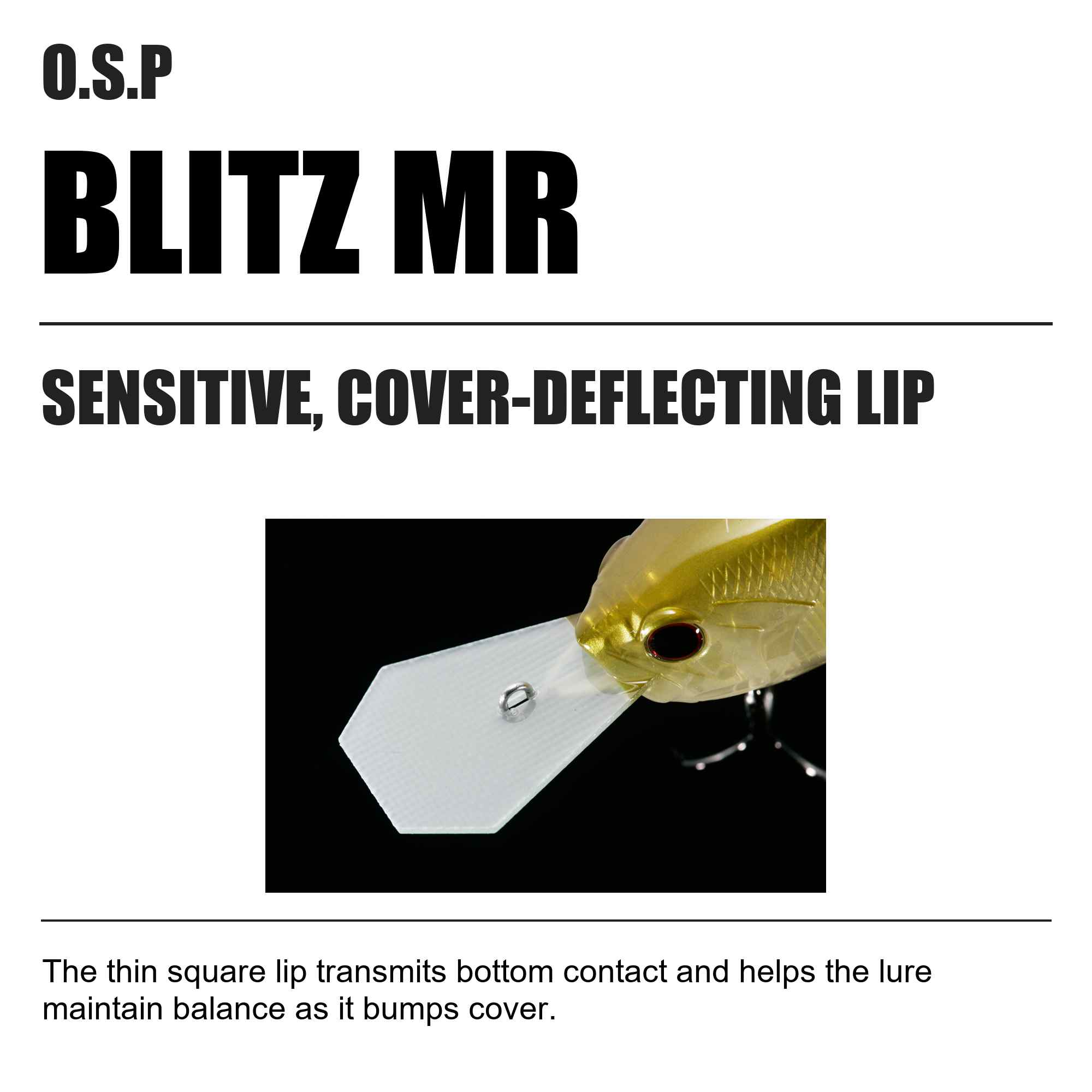 OSP Blitz MR 51.5 mm 9.5 grams Floating Lure RP-87 (6112)