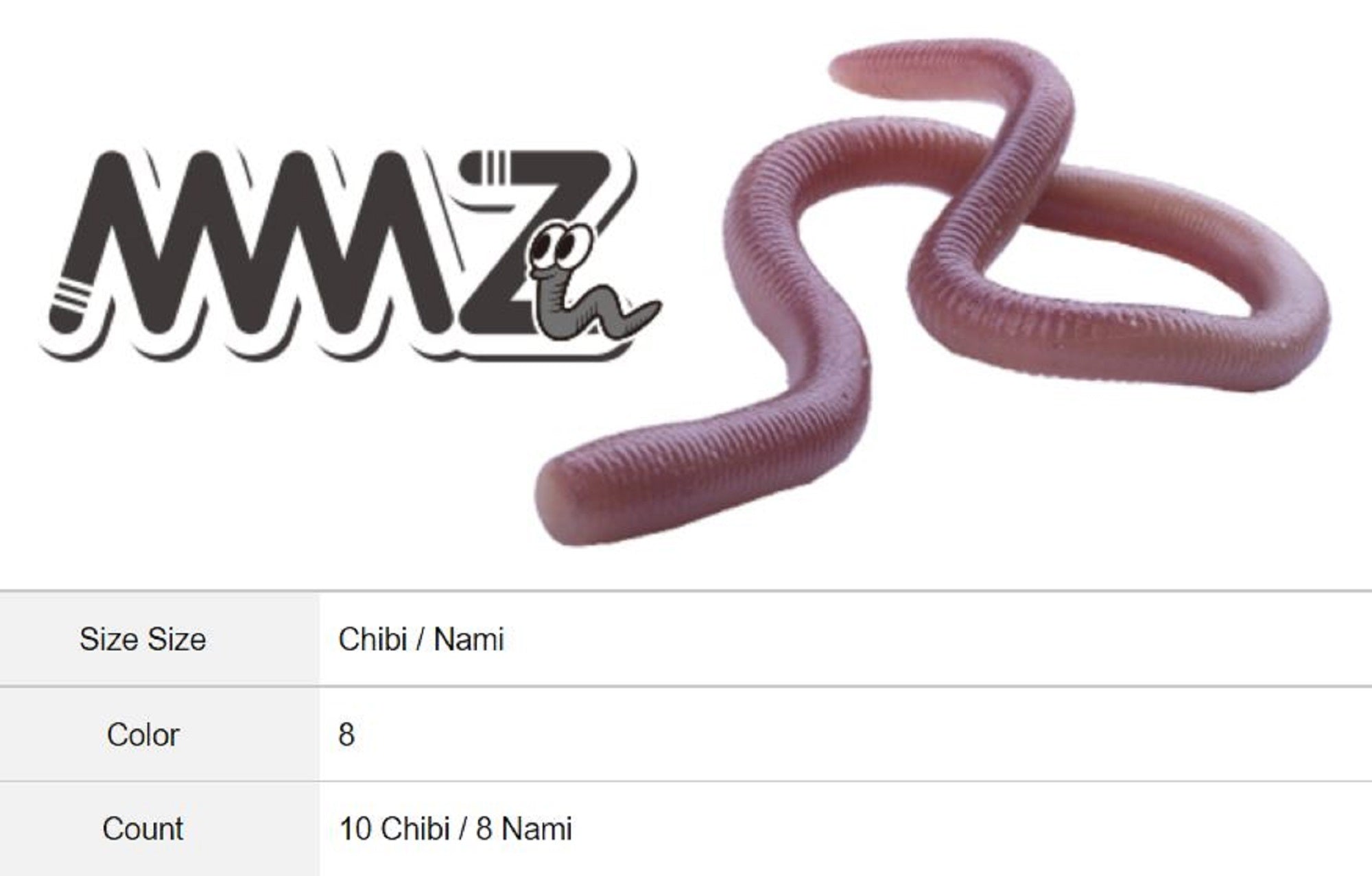 OSP Soft Lure MMZ Small W-050 (6518)