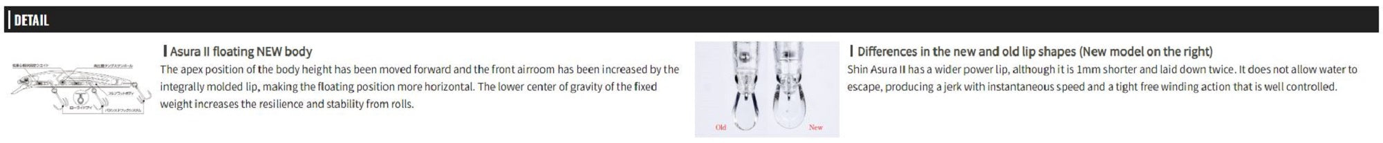 OSP Asura II F 92.5 mm 7.8 grams Floating Lure P-47 (7423)