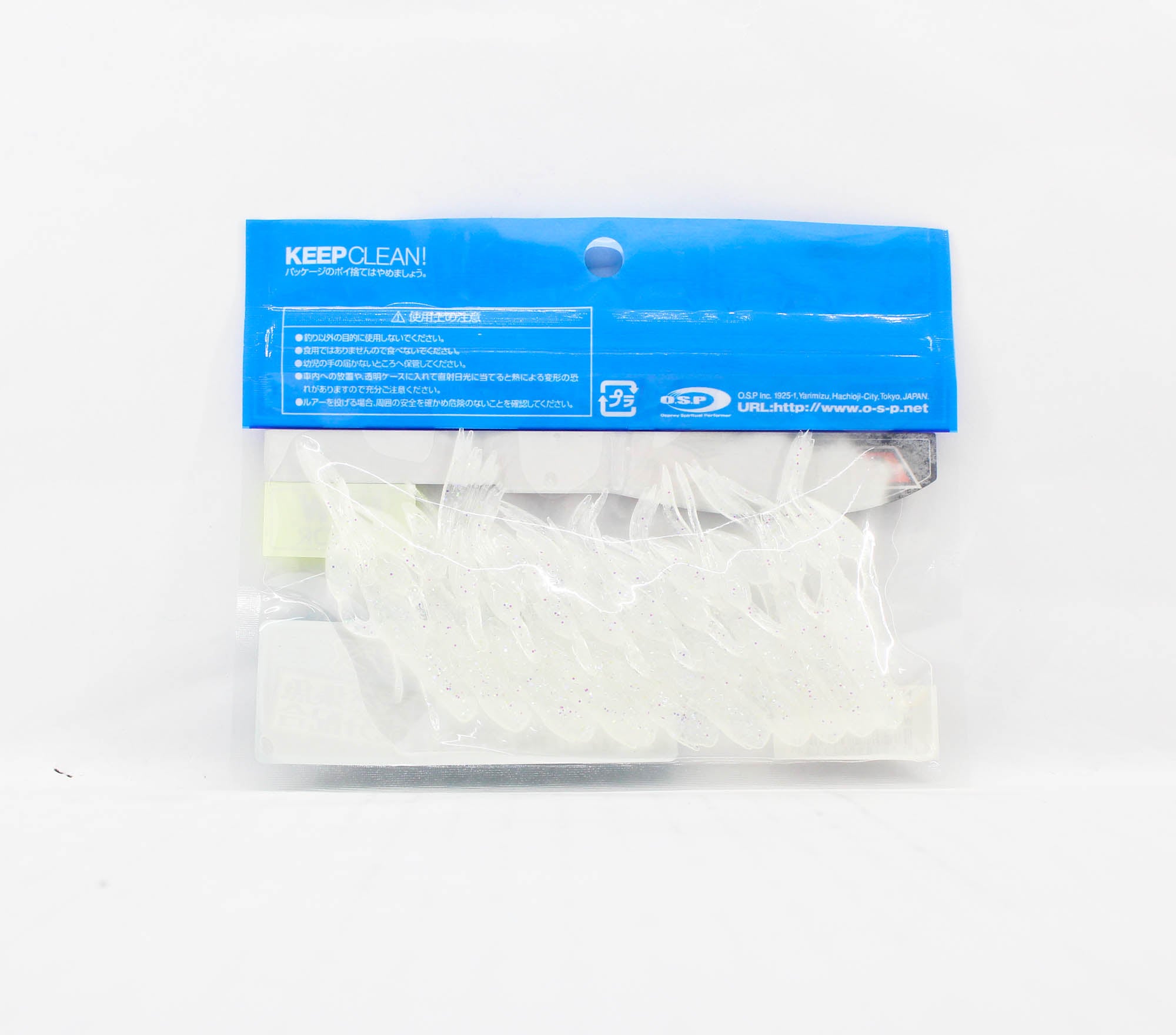 OSP Soft Lure Dolive Craw 2 Inches Salt W-068 (0194)