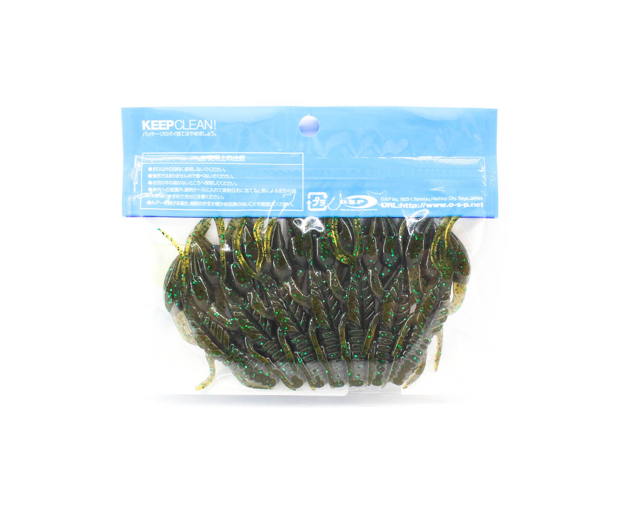 OSP Soft Lure Dolive Craw 3 Inches Salt TW-205 (0224)