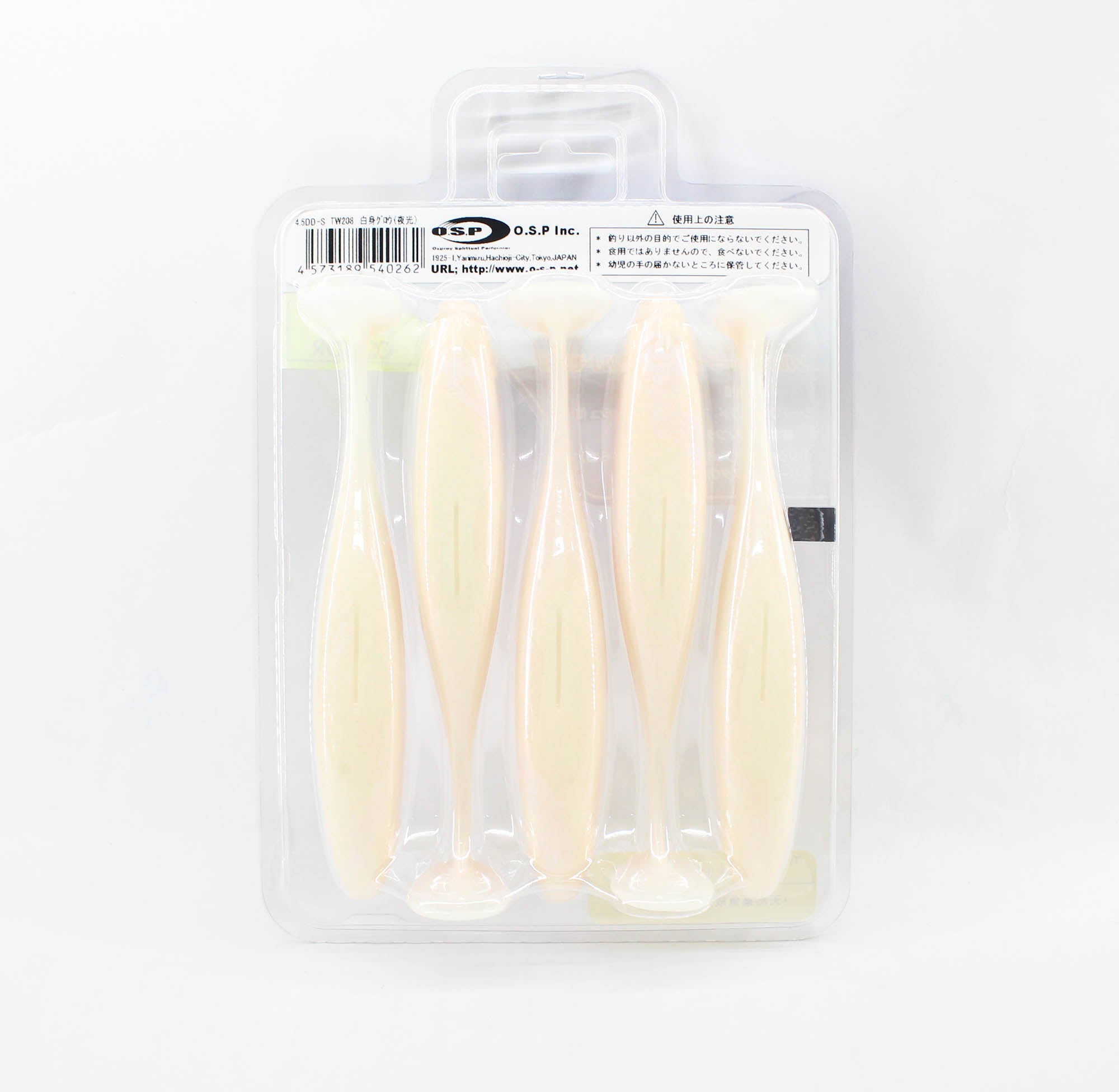 OSP Soft Lure Dolive Shad SW 4.5 Inches W208 (0262)