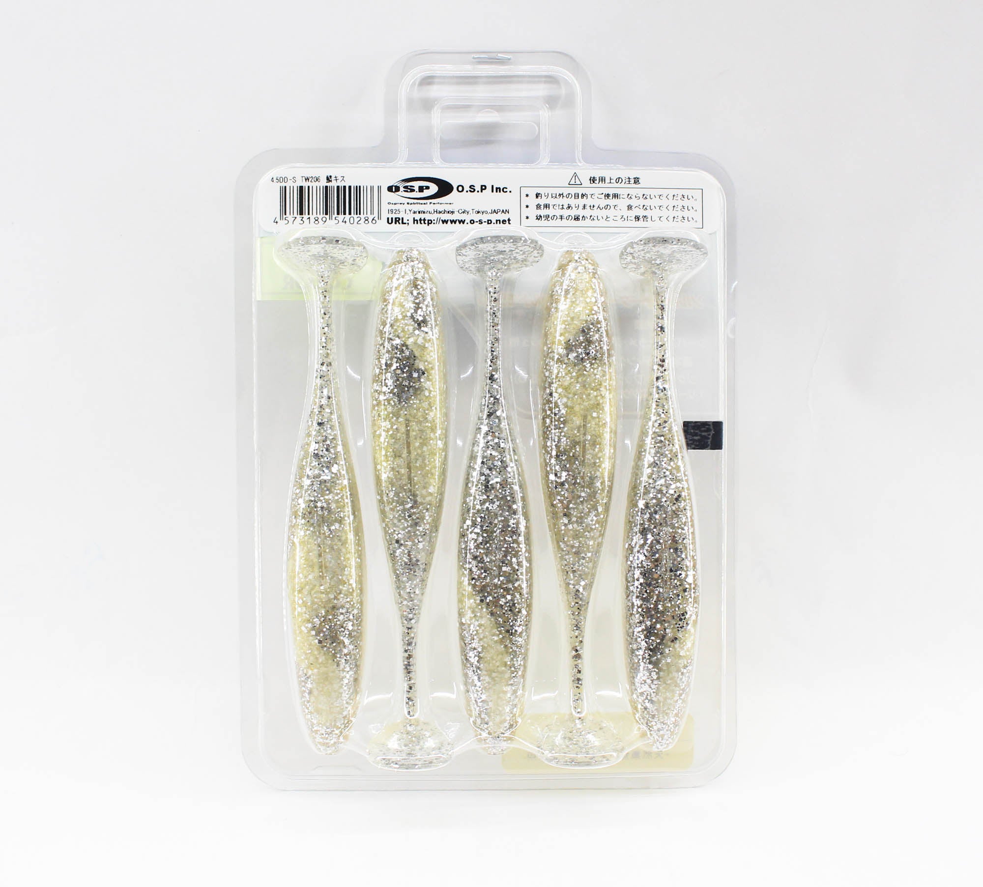 OSP Soft Lure Dolive Shad SW 4.5 Inches W206 (0286)