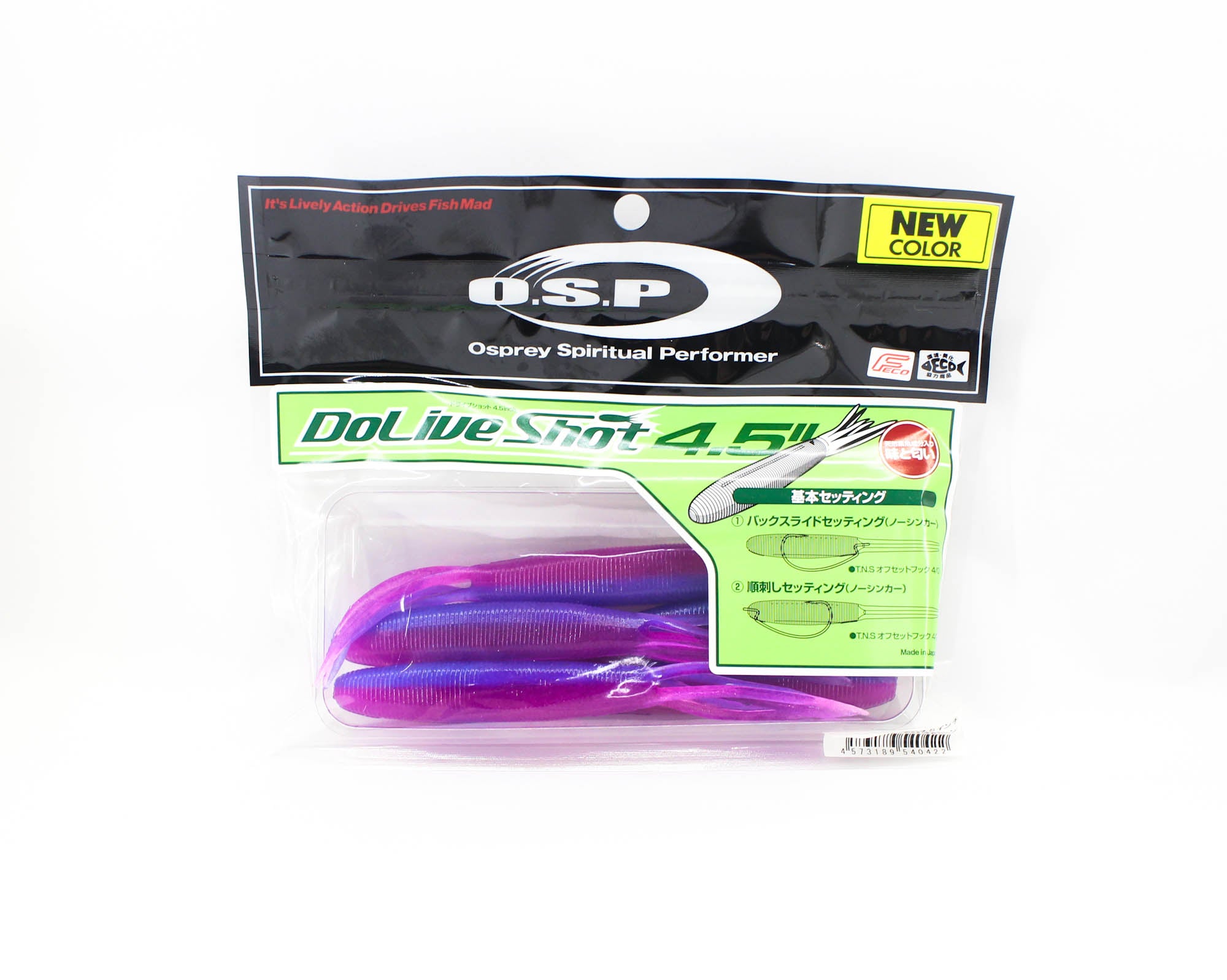 OSP Soft Lure Dolive Shot 4.5 Inches TW-147 (0422)