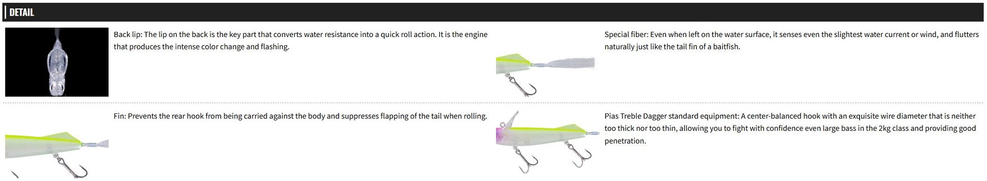 OSP Picro 68SSS Sinking Lure KD-27 (0828)