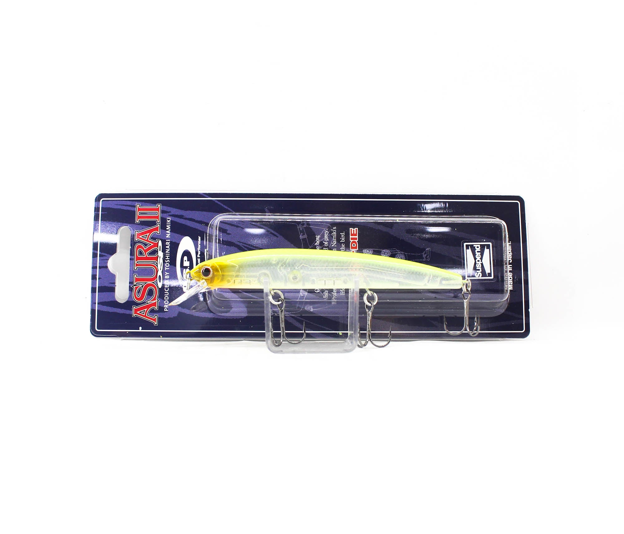 OSP Asura II 92.5 mm 8.4 grams Suspend Lure GH-64 (0910)