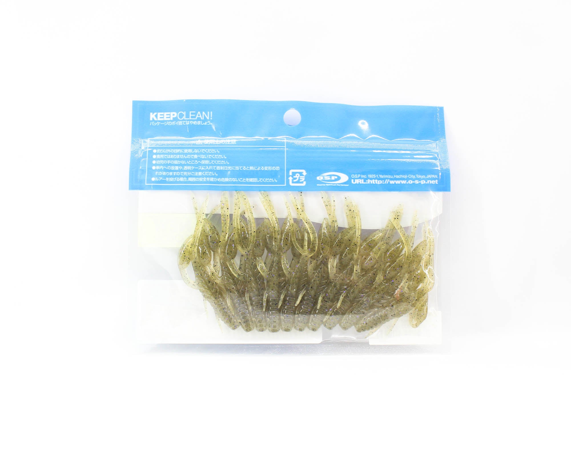 OSP Soft Lure Dolive Craw 2 Inches Salt W-076 (1269)