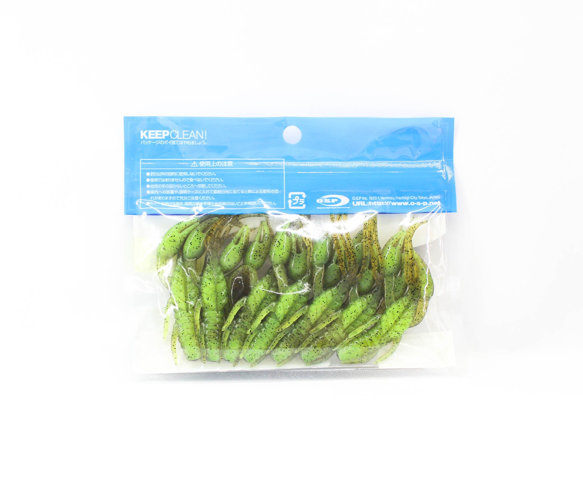 OSP Soft Lure Dolive Craw 3 Inches Salt TW-209 (1283)