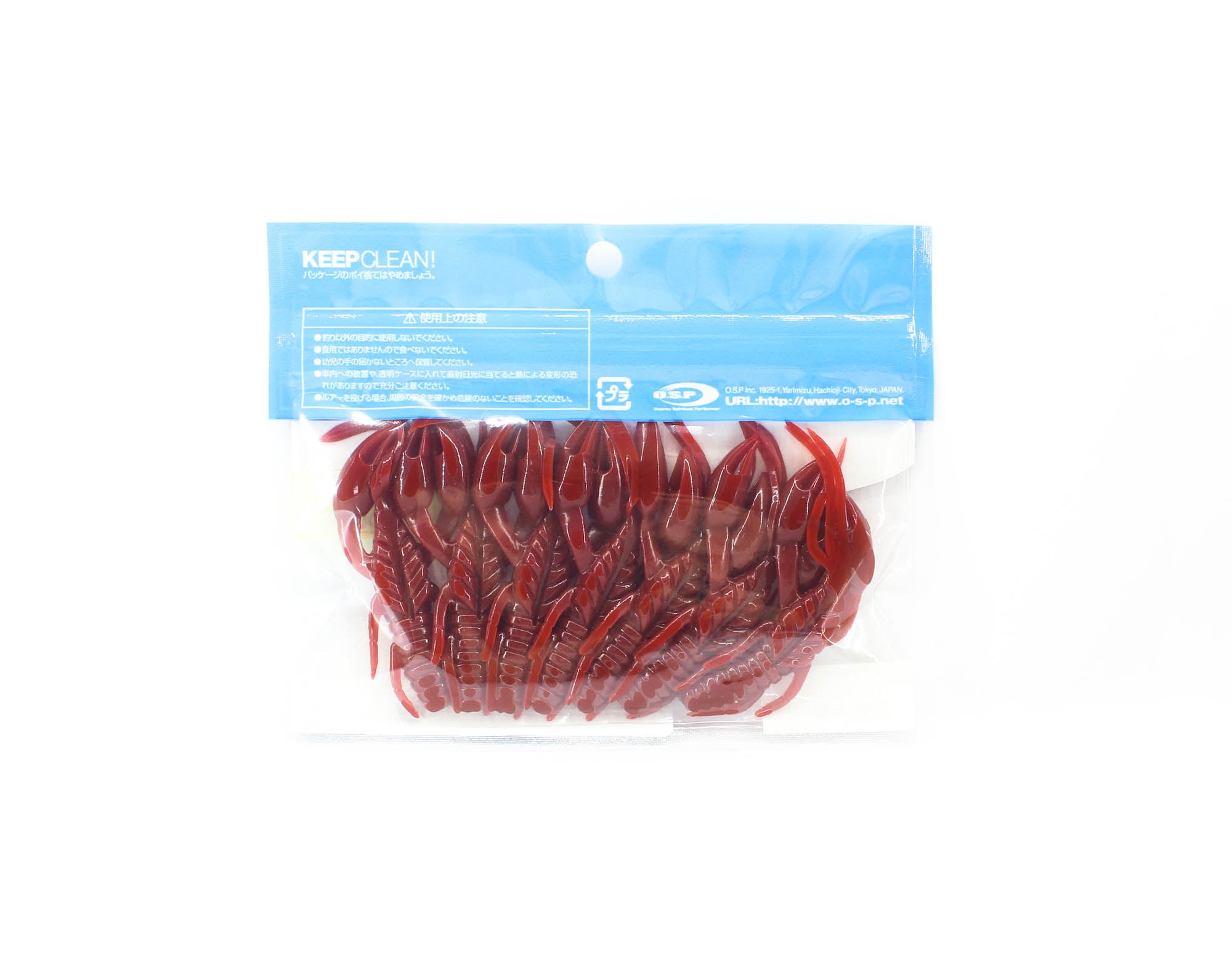 OSP Soft Lure Dolive Craw 3 Inches Salt W-077 (1290)