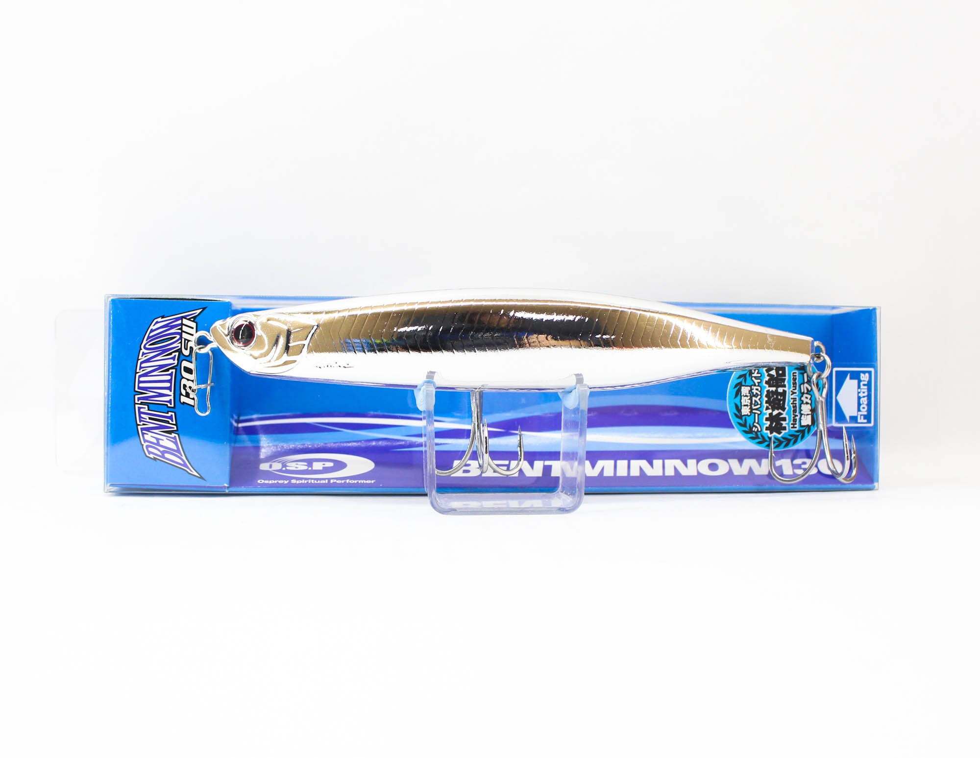 Sale OSP Bent Minnow 130F SW Floating Minnow Lure HU-54 (1580)